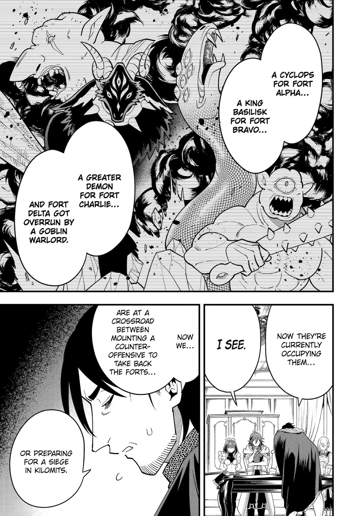 Kouryakuhon o Kushi Suru Saikyou no Mahoutsukai ~ meirei sa sero to wa Iwa Senai Oreryuu Mao Tobatsu Saizen Ruuto ~ chapter 53 page 25