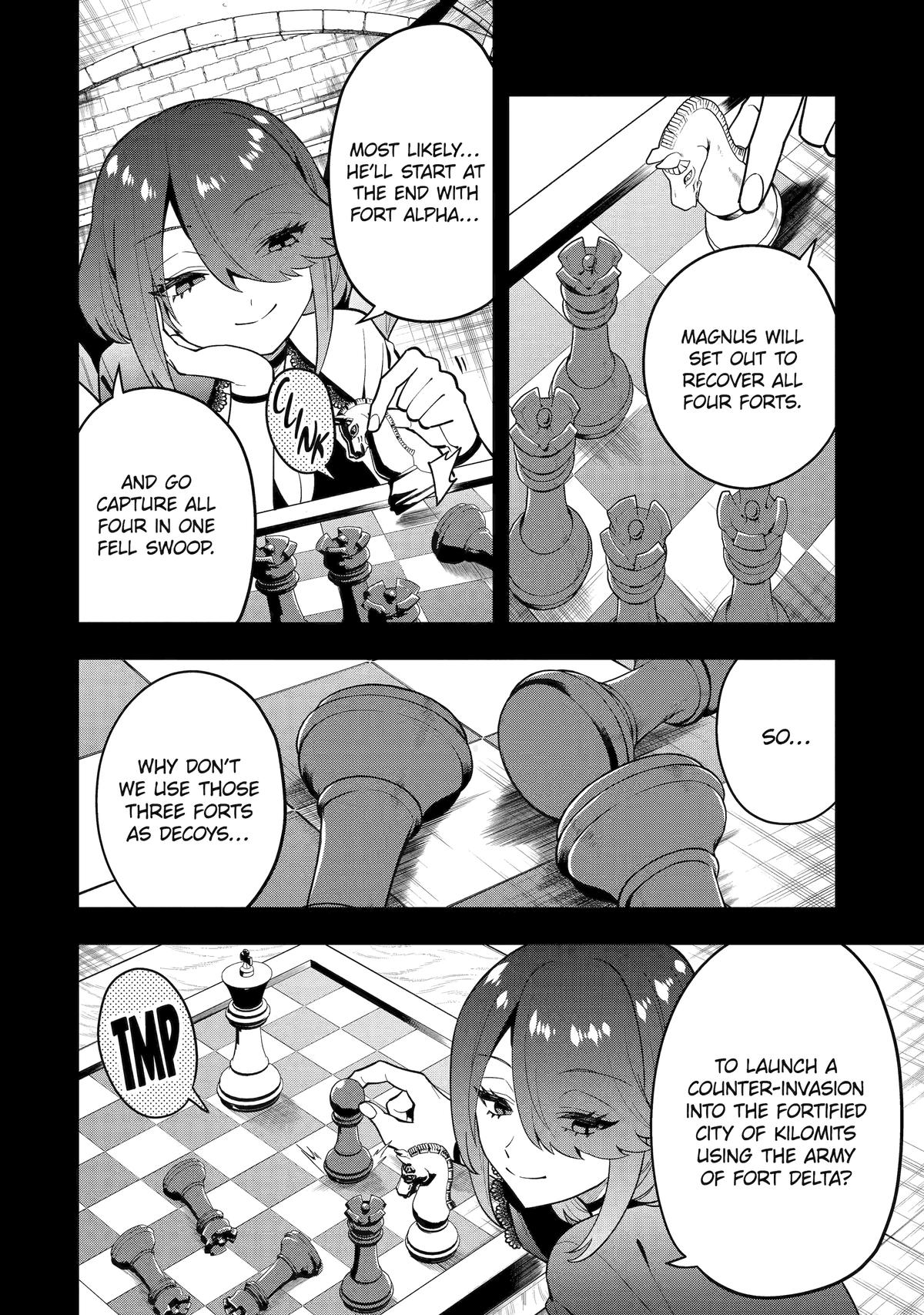 Kouryakuhon o Kushi Suru Saikyou no Mahoutsukai ~ meirei sa sero to wa Iwa Senai Oreryuu Mao Tobatsu Saizen Ruuto ~ chapter 54 page 12