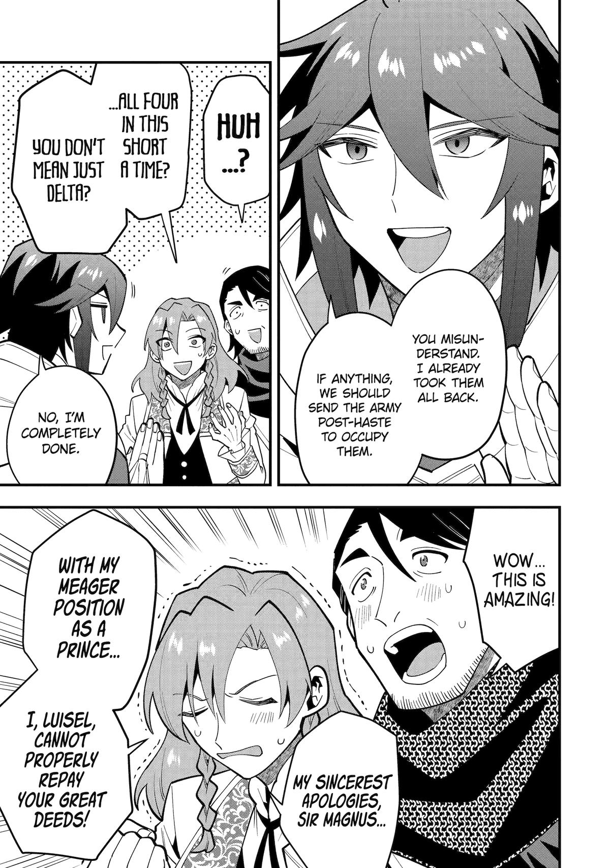 Kouryakuhon o Kushi Suru Saikyou no Mahoutsukai ~ meirei sa sero to wa Iwa Senai Oreryuu Mao Tobatsu Saizen Ruuto ~ chapter 55 page 3