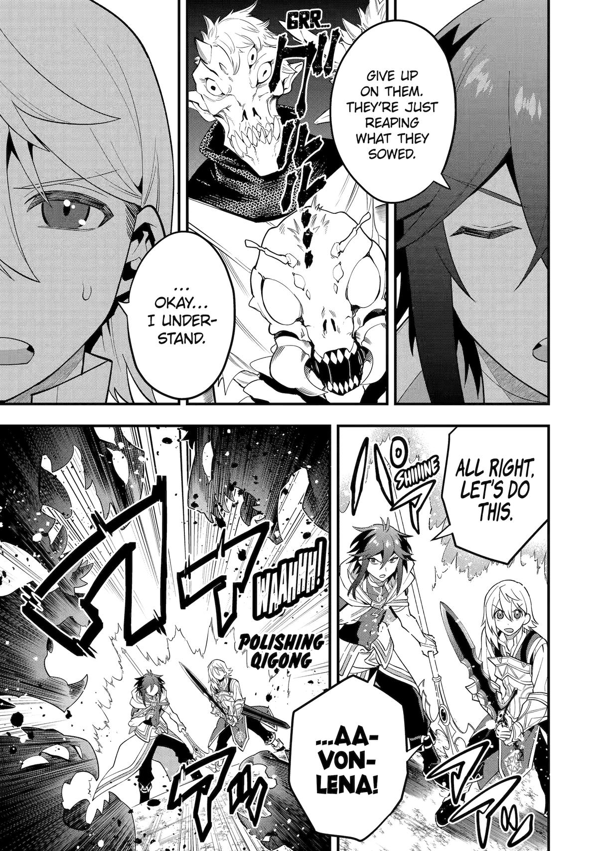 Kouryakuhon o Kushi Suru Saikyou no Mahoutsukai ~ meirei sa sero to wa Iwa Senai Oreryuu Mao Tobatsu Saizen Ruuto ~ chapter 56 page 13