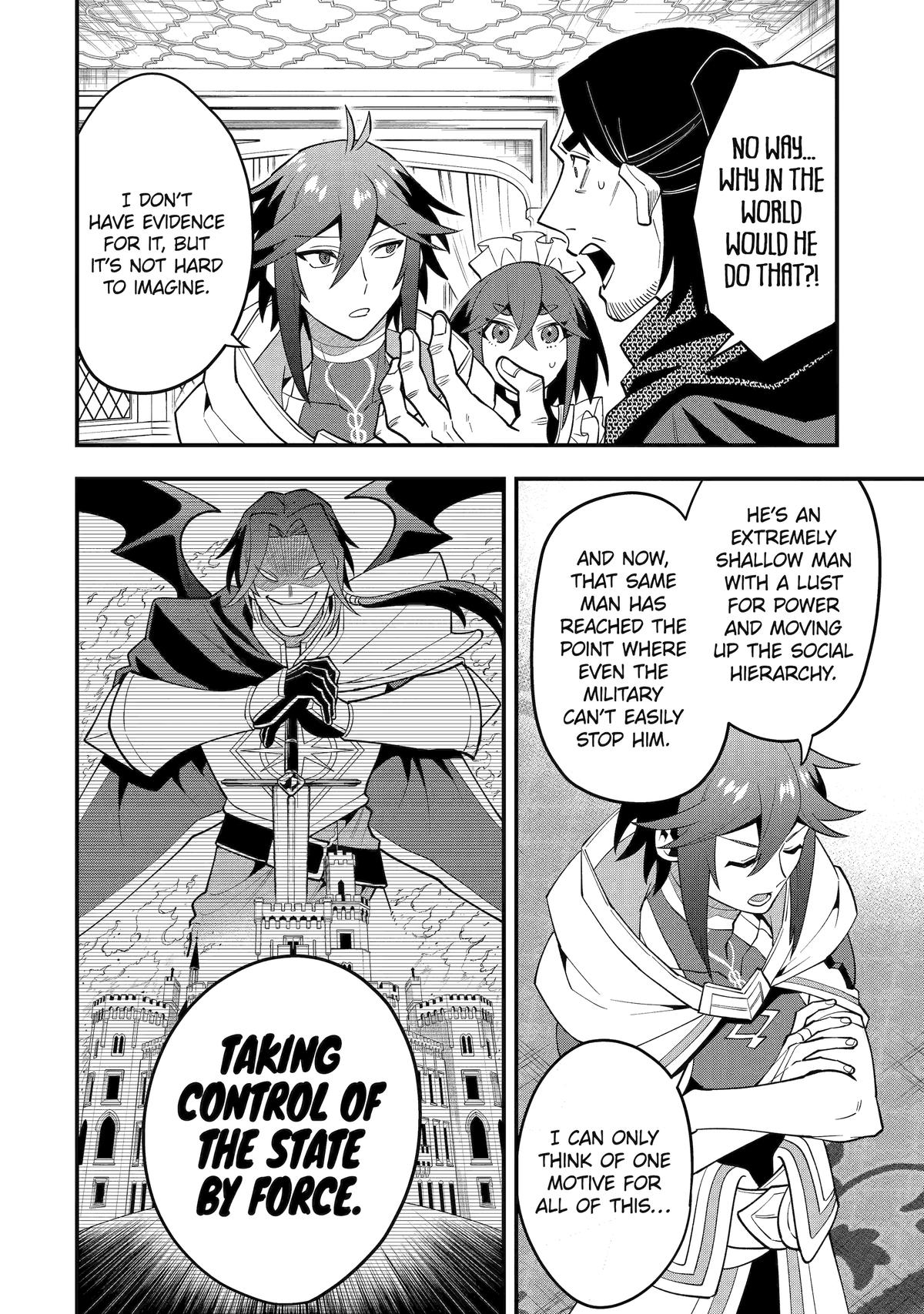 Kouryakuhon o Kushi Suru Saikyou no Mahoutsukai ~ meirei sa sero to wa Iwa Senai Oreryuu Mao Tobatsu Saizen Ruuto ~ chapter 56 page 2