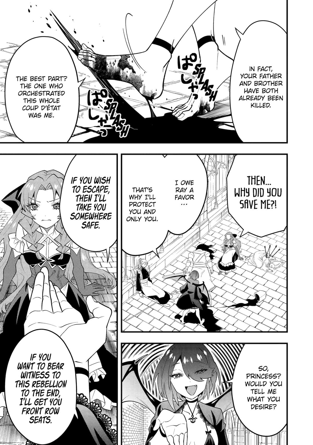 Kouryakuhon o Kushi Suru Saikyou no Mahoutsukai ~ meirei sa sero to wa Iwa Senai Oreryuu Mao Tobatsu Saizen Ruuto ~ chapter 56 page 29