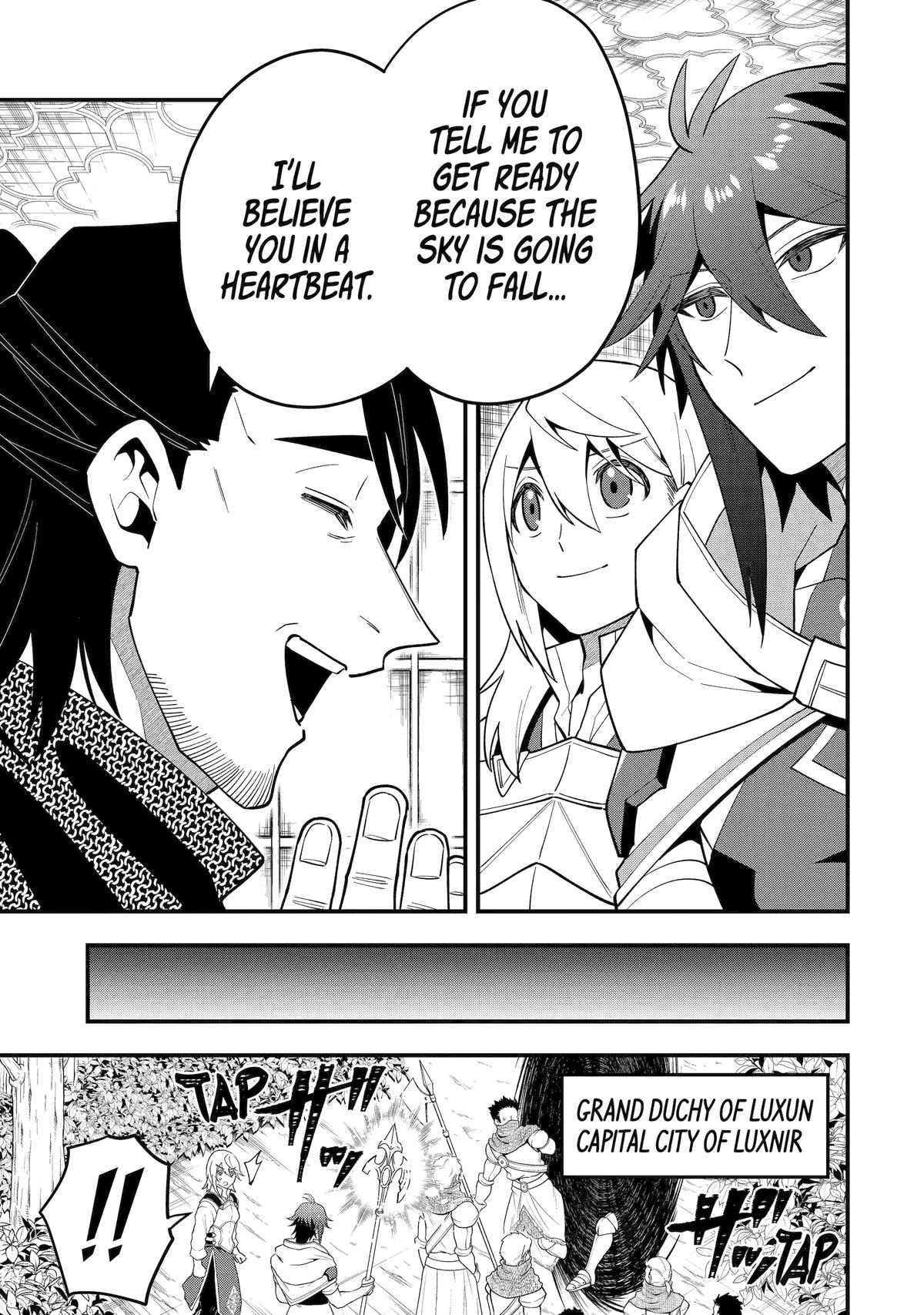 Kouryakuhon o Kushi Suru Saikyou no Mahoutsukai ~ meirei sa sero to wa Iwa Senai Oreryuu Mao Tobatsu Saizen Ruuto ~ chapter 56 page 7