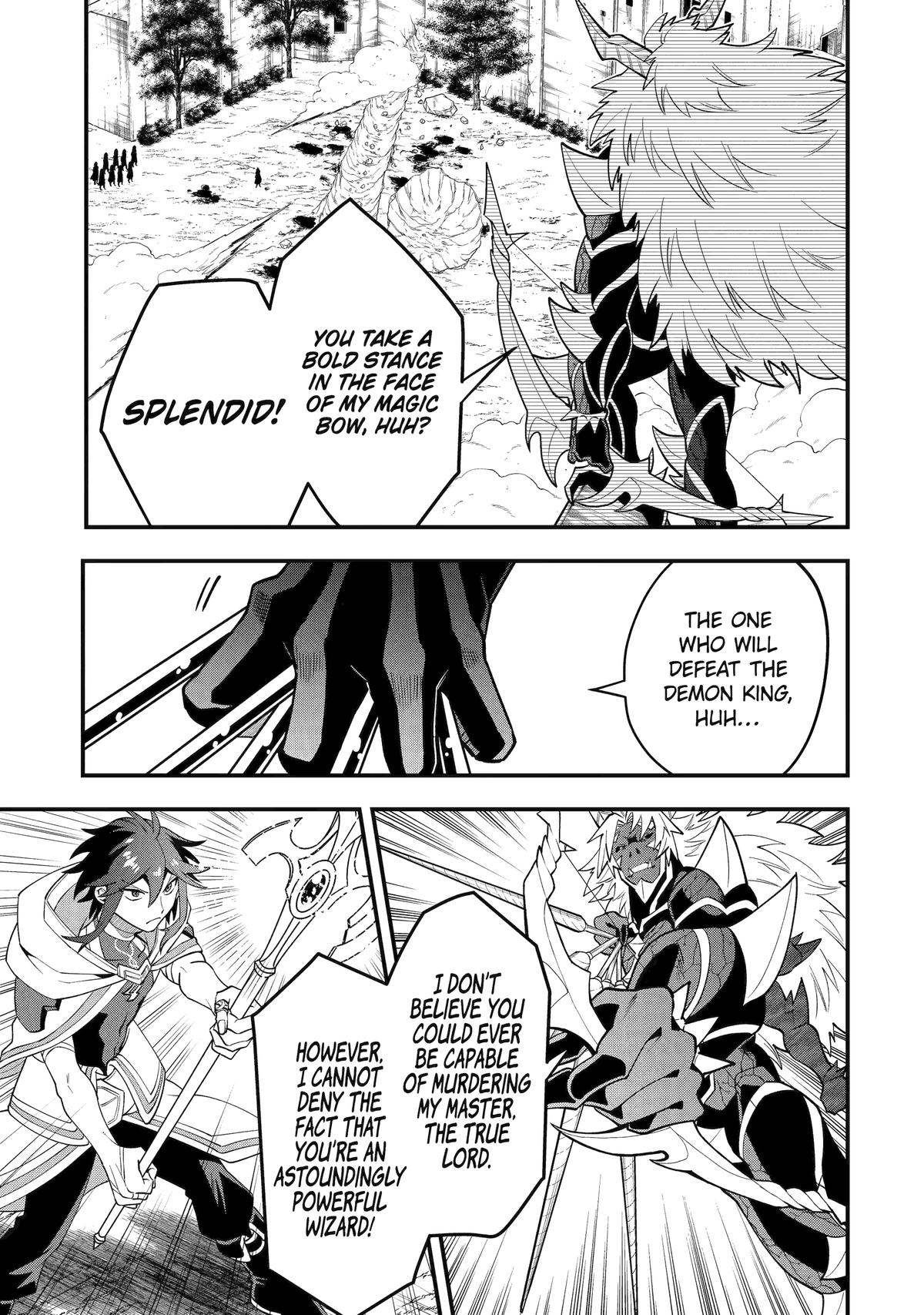 Kouryakuhon o Kushi Suru Saikyou no Mahoutsukai ~ meirei sa sero to wa Iwa Senai Oreryuu Mao Tobatsu Saizen Ruuto ~ chapter 57 page 25