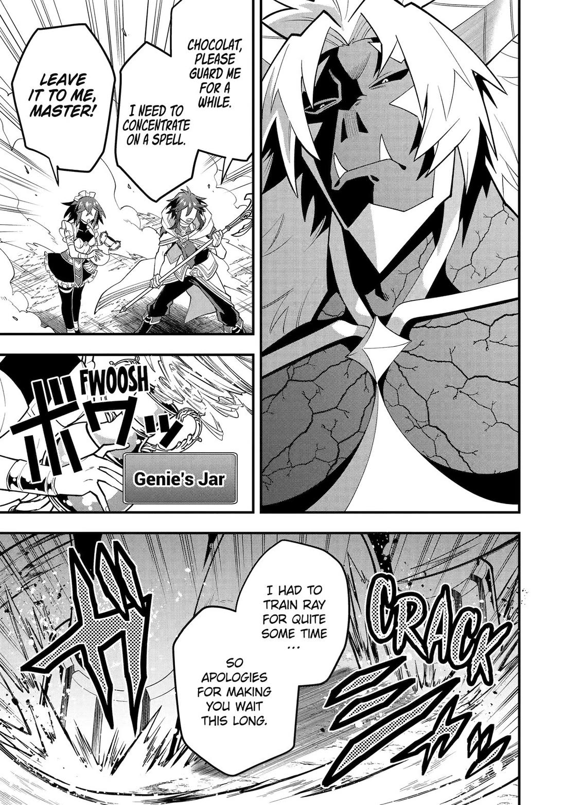 Kouryakuhon o Kushi Suru Saikyou no Mahoutsukai ~ meirei sa sero to wa Iwa Senai Oreryuu Mao Tobatsu Saizen Ruuto ~ chapter 58 page 1