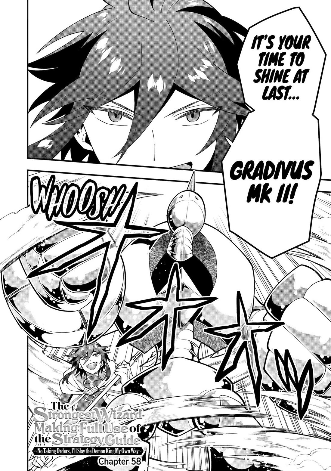 Kouryakuhon o Kushi Suru Saikyou no Mahoutsukai ~ meirei sa sero to wa Iwa Senai Oreryuu Mao Tobatsu Saizen Ruuto ~ chapter 58 page 2