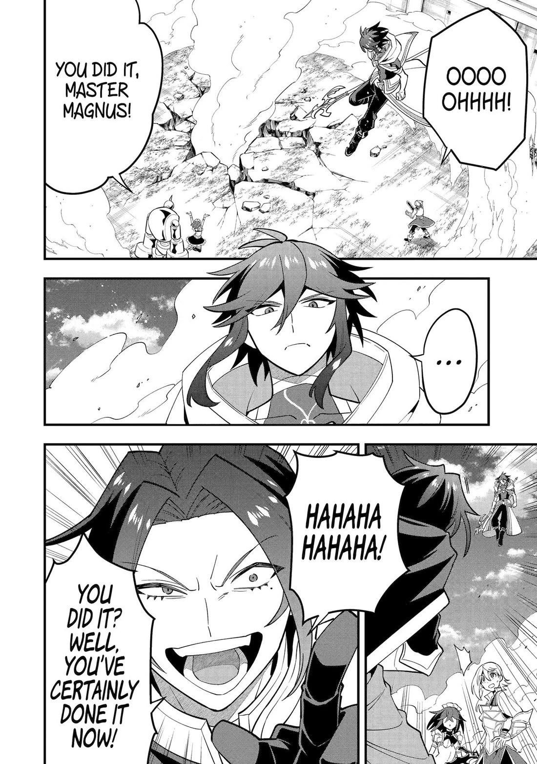 Kouryakuhon o Kushi Suru Saikyou no Mahoutsukai ~ meirei sa sero to wa Iwa Senai Oreryuu Mao Tobatsu Saizen Ruuto ~ chapter 59 page 11