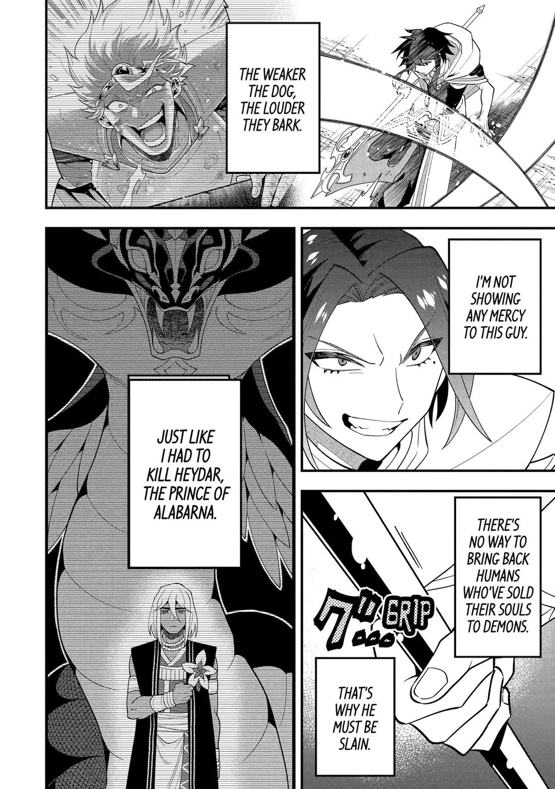 Kouryakuhon o Kushi Suru Saikyou no Mahoutsukai ~ meirei sa sero to wa Iwa Senai Oreryuu Mao Tobatsu Saizen Ruuto ~ chapter 59 page 2