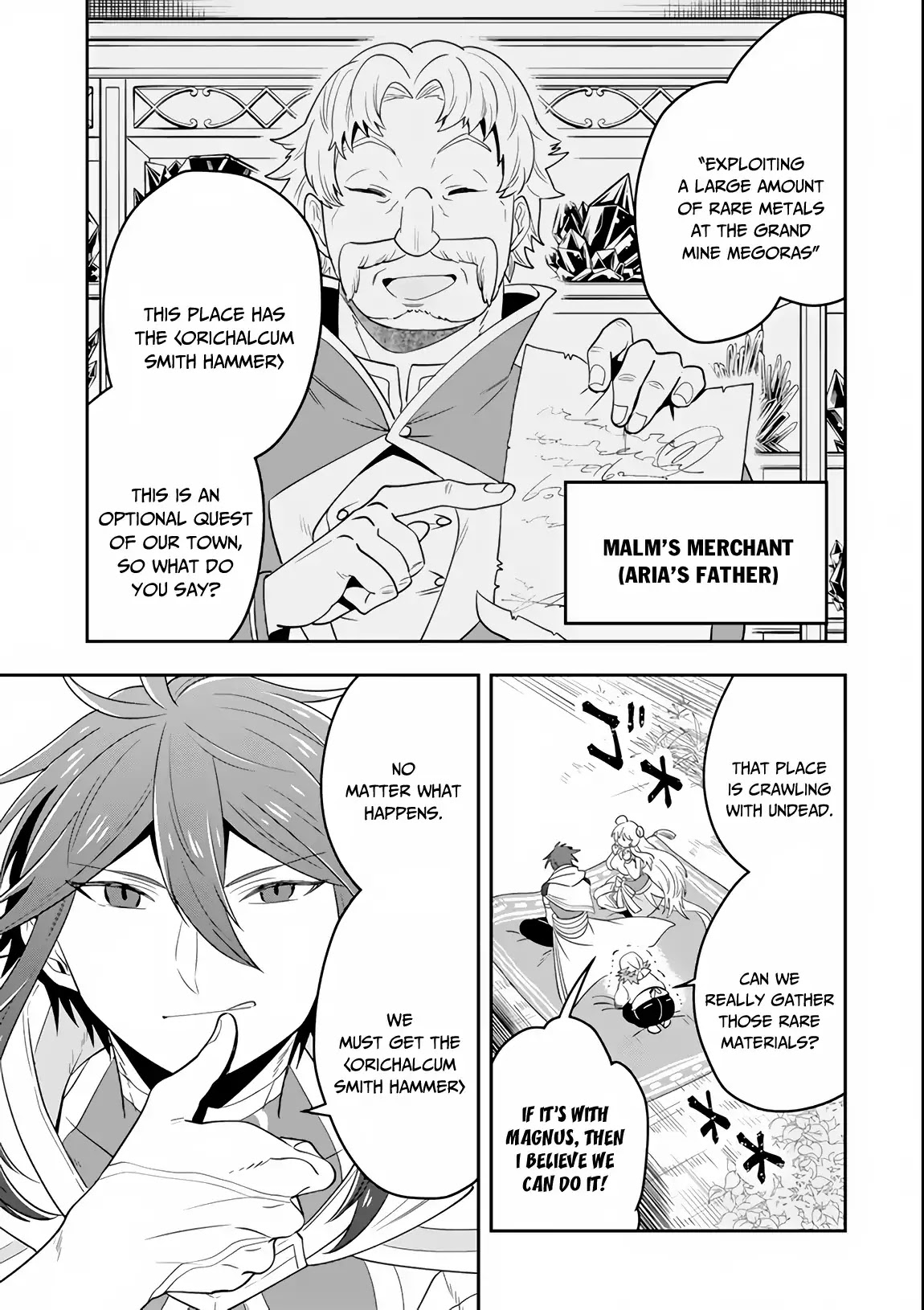 Kouryakuhon o Kushi Suru Saikyou no Mahoutsukai ~ meirei sa sero to wa Iwa Senai Oreryuu Mao Tobatsu Saizen Ruuto ~ chapter 6 page 12