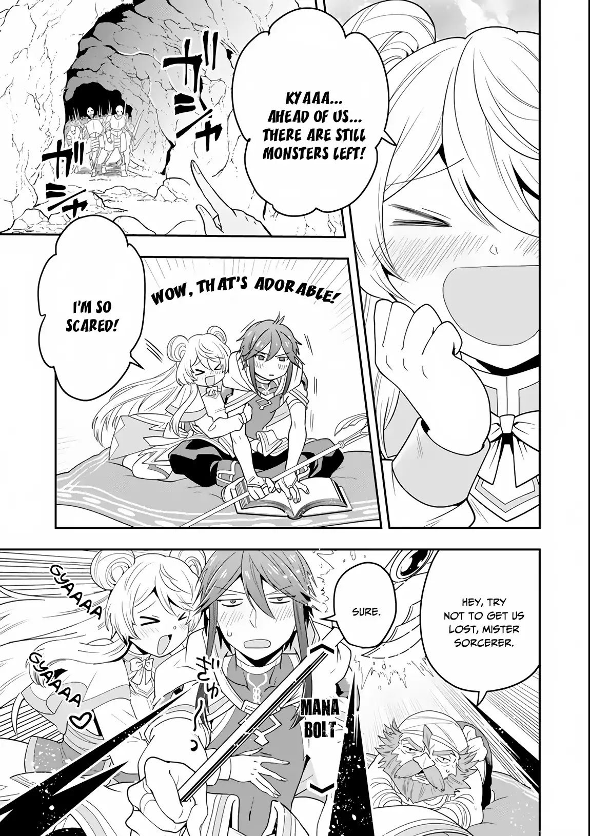 Kouryakuhon o Kushi Suru Saikyou no Mahoutsukai ~ meirei sa sero to wa Iwa Senai Oreryuu Mao Tobatsu Saizen Ruuto ~ chapter 6 page 19