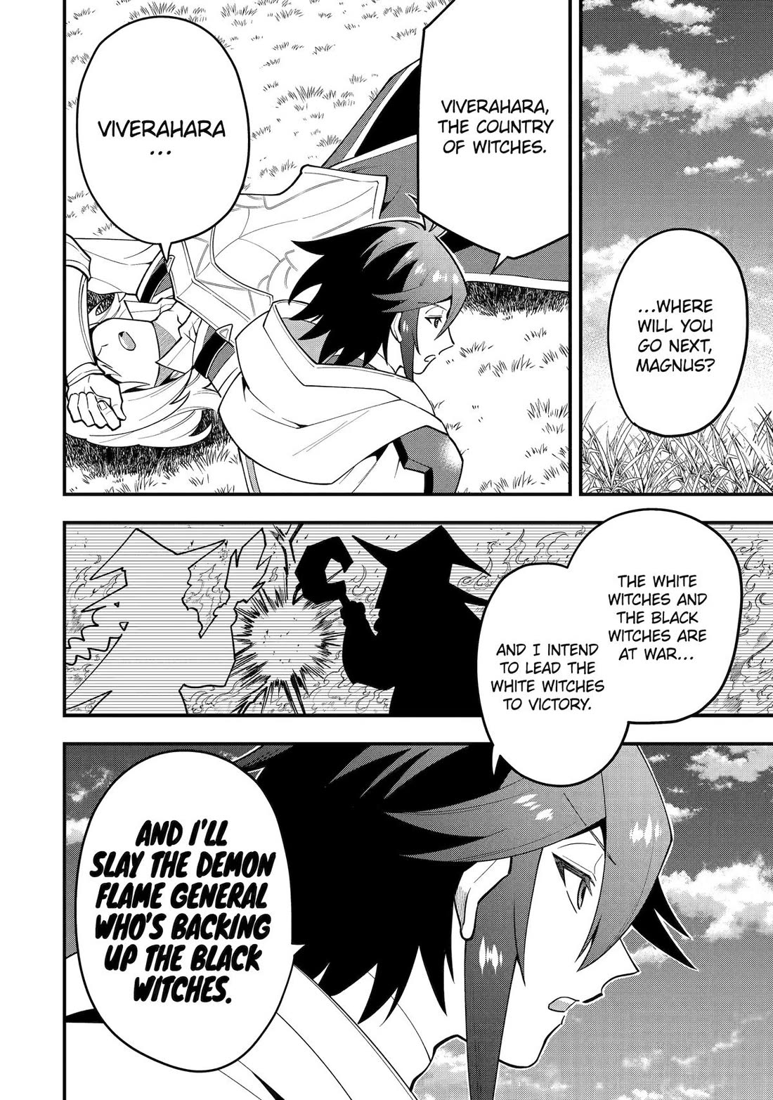 Kouryakuhon o Kushi Suru Saikyou no Mahoutsukai ~ meirei sa sero to wa Iwa Senai Oreryuu Mao Tobatsu Saizen Ruuto ~ chapter 60 page 28