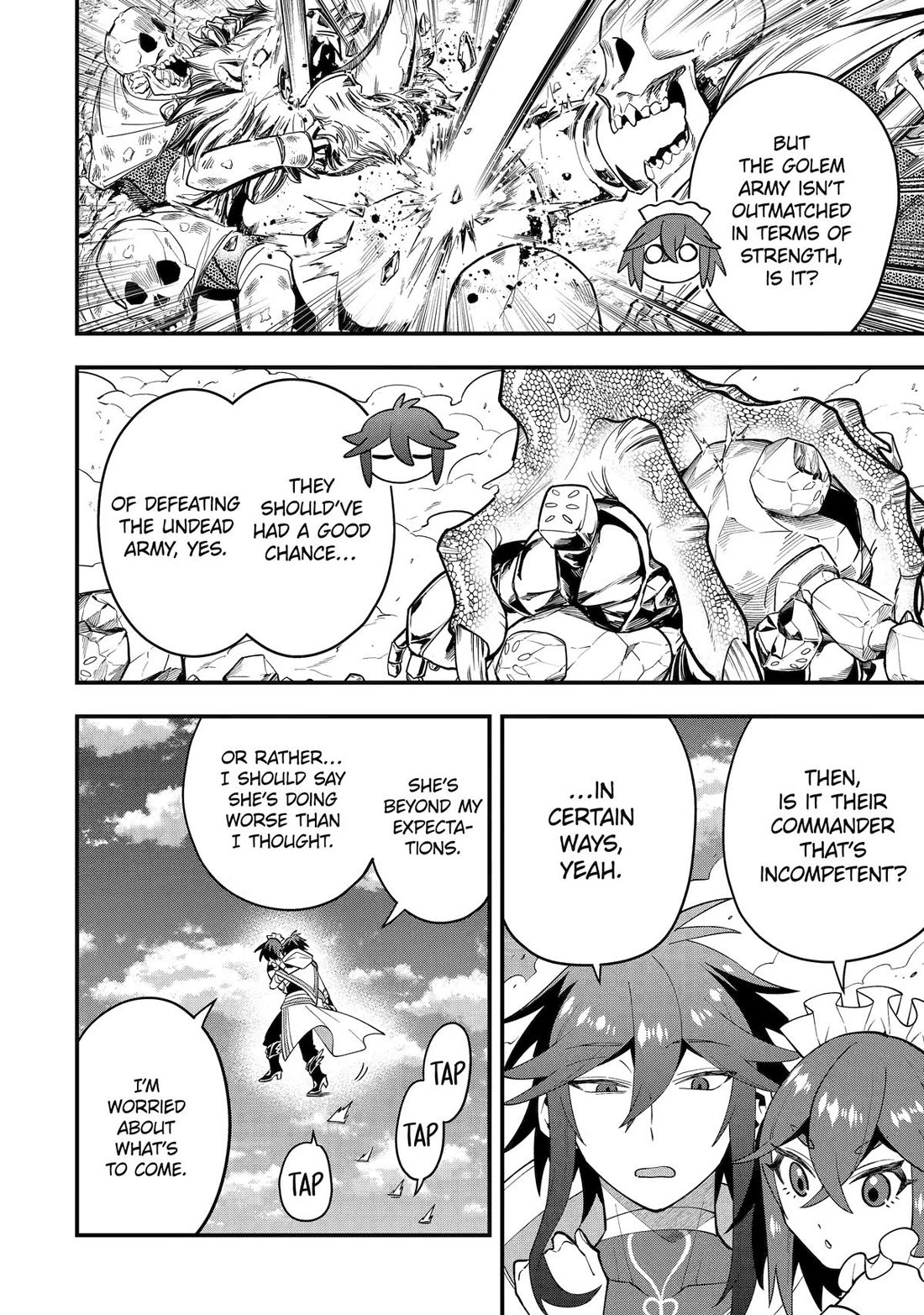 Kouryakuhon o Kushi Suru Saikyou no Mahoutsukai ~ meirei sa sero to wa Iwa Senai Oreryuu Mao Tobatsu Saizen Ruuto ~ chapter 61 page 2