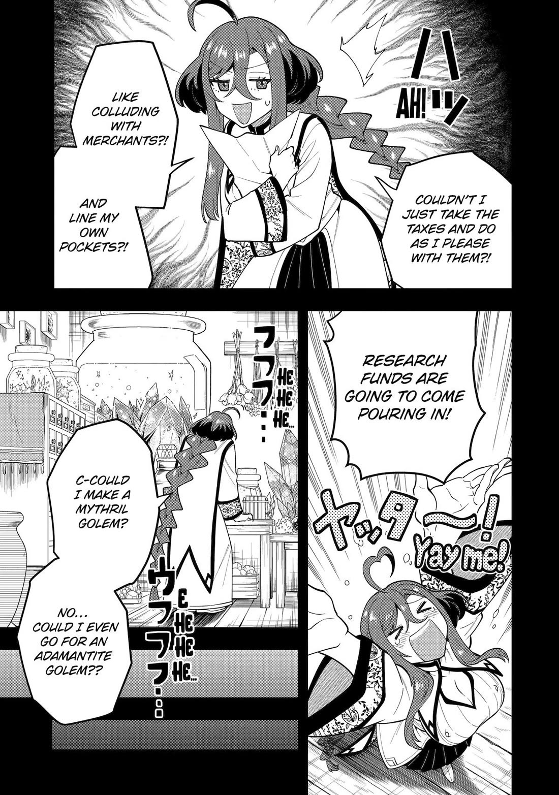 Kouryakuhon o Kushi Suru Saikyou no Mahoutsukai ~ meirei sa sero to wa Iwa Senai Oreryuu Mao Tobatsu Saizen Ruuto ~ chapter 61 page 9