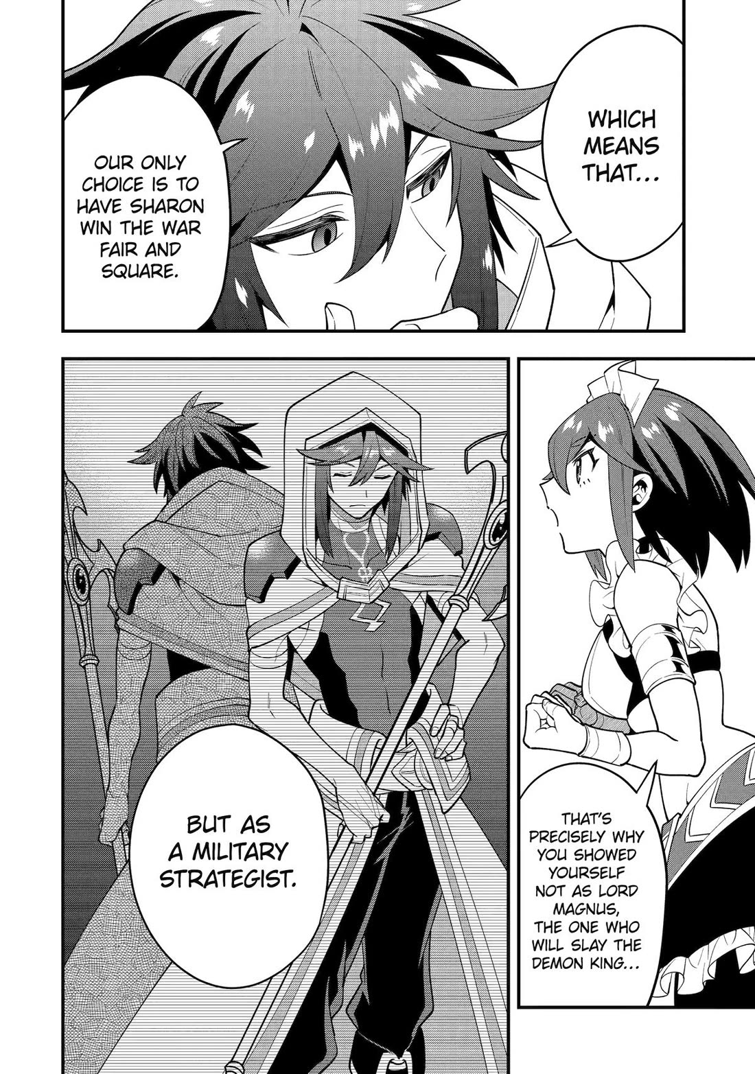 Kouryakuhon o Kushi Suru Saikyou no Mahoutsukai ~ meirei sa sero to wa Iwa Senai Oreryuu Mao Tobatsu Saizen Ruuto ~ chapter 62 page 26