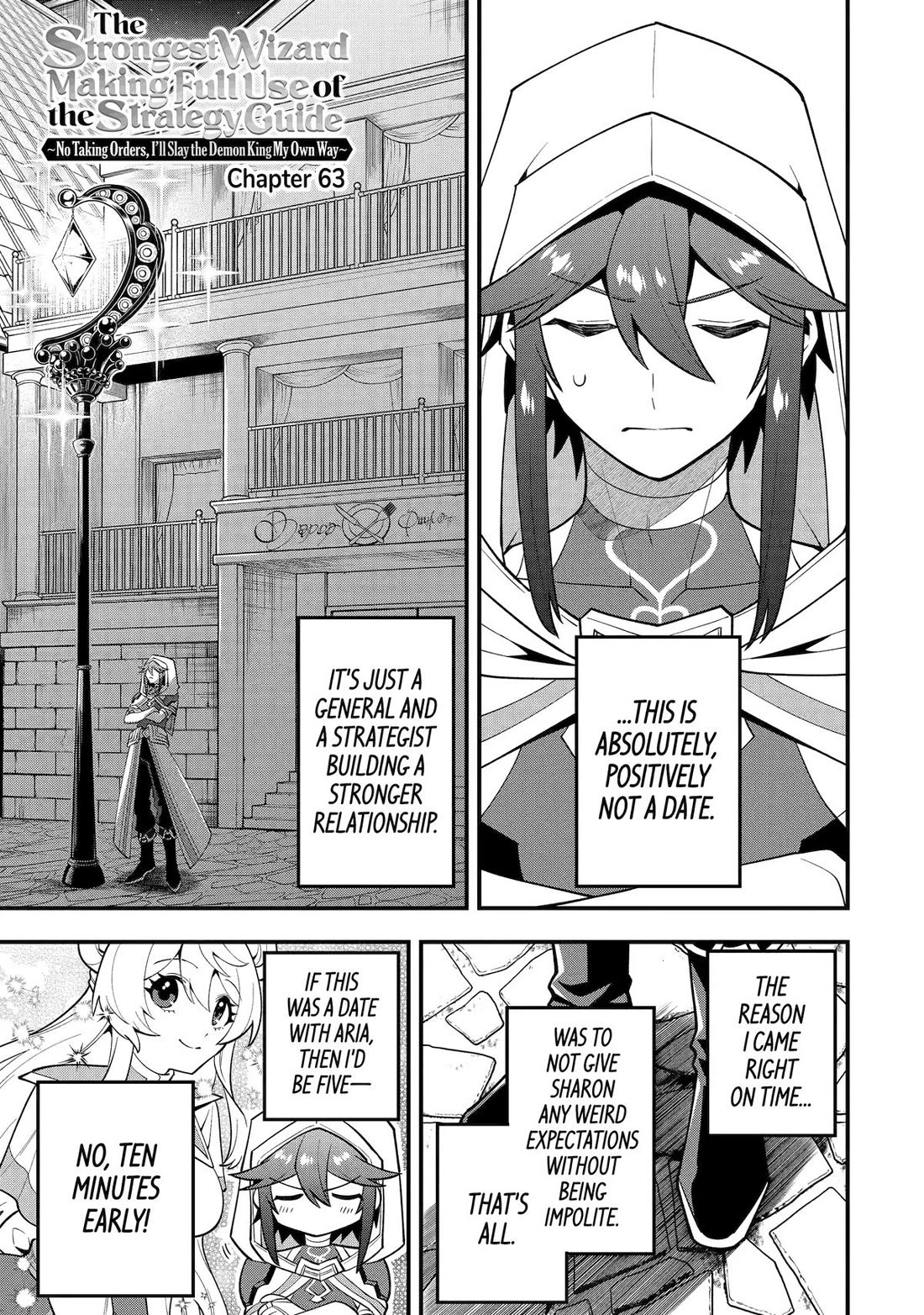 Kouryakuhon o Kushi Suru Saikyou no Mahoutsukai ~ meirei sa sero to wa Iwa Senai Oreryuu Mao Tobatsu Saizen Ruuto ~ chapter 63 page 1