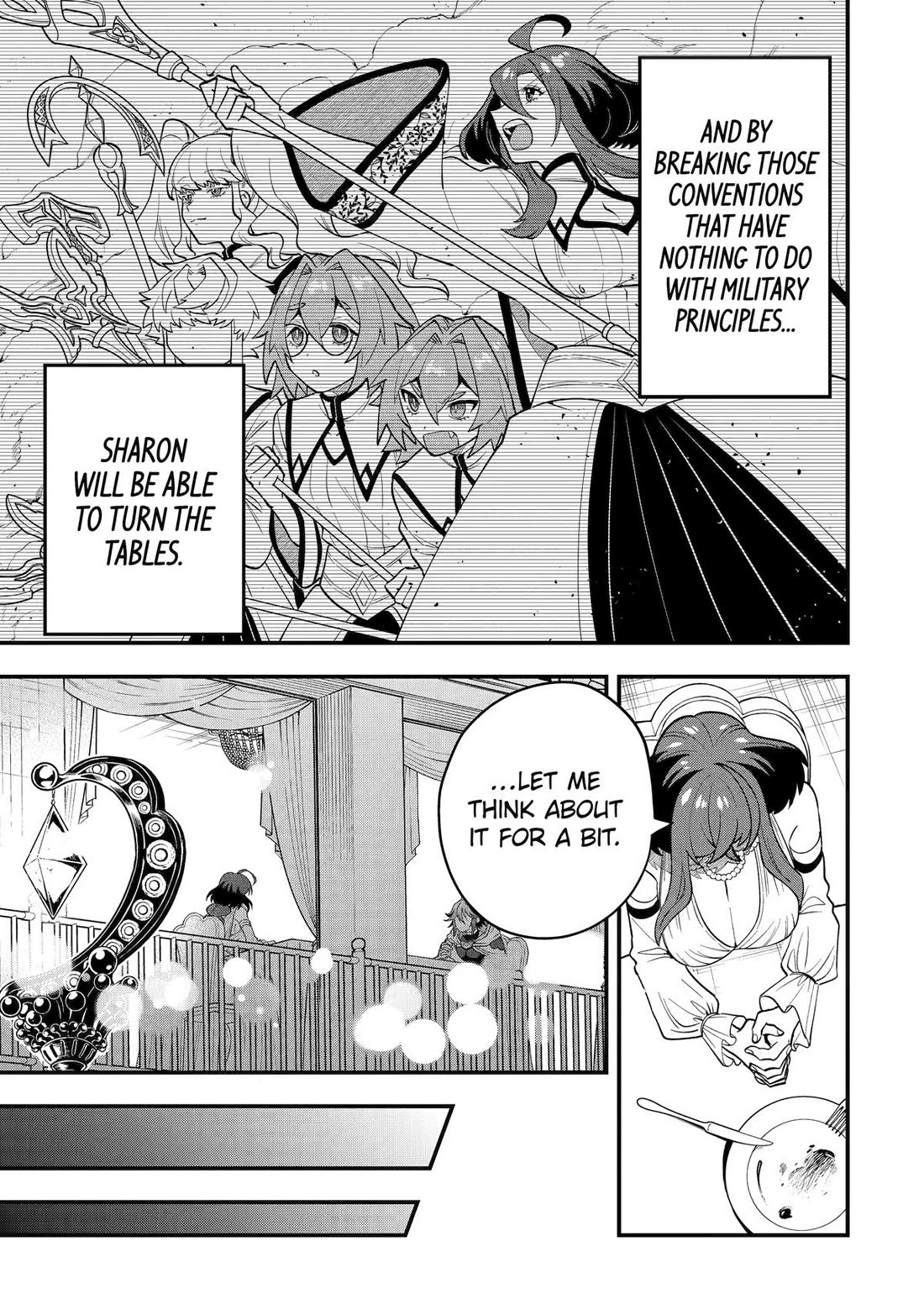 Kouryakuhon o Kushi Suru Saikyou no Mahoutsukai ~ meirei sa sero to wa Iwa Senai Oreryuu Mao Tobatsu Saizen Ruuto ~ chapter 63 page 21