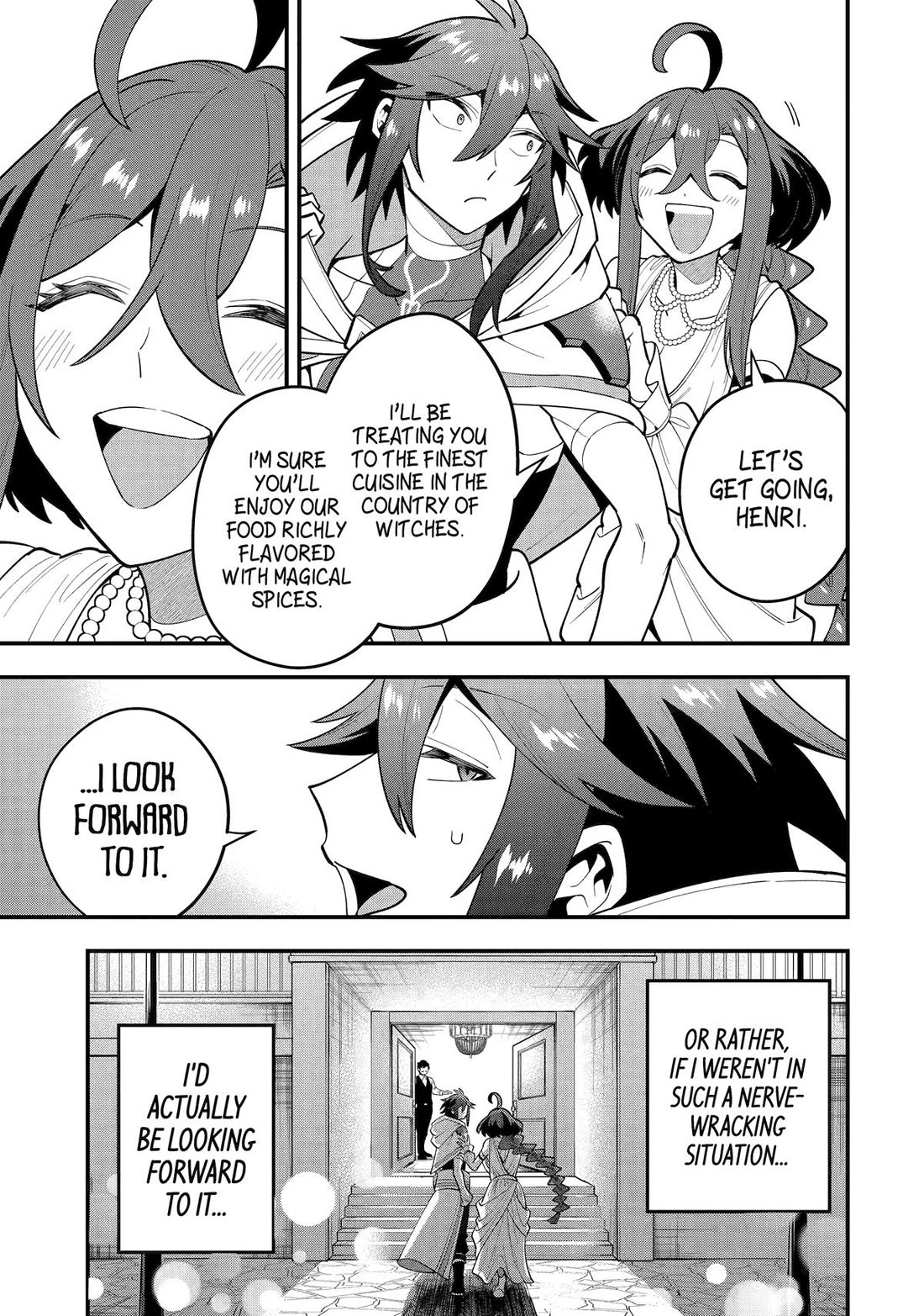 Kouryakuhon o Kushi Suru Saikyou no Mahoutsukai ~ meirei sa sero to wa Iwa Senai Oreryuu Mao Tobatsu Saizen Ruuto ~ chapter 63 page 3