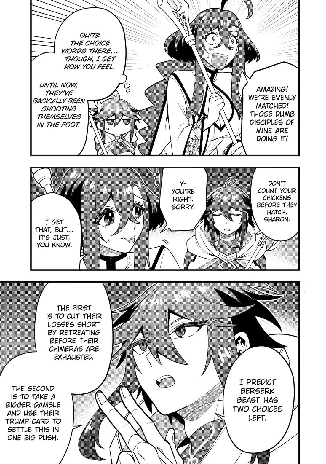 Kouryakuhon o Kushi Suru Saikyou no Mahoutsukai ~ meirei sa sero to wa Iwa Senai Oreryuu Mao Tobatsu Saizen Ruuto ~ chapter 64 page 13