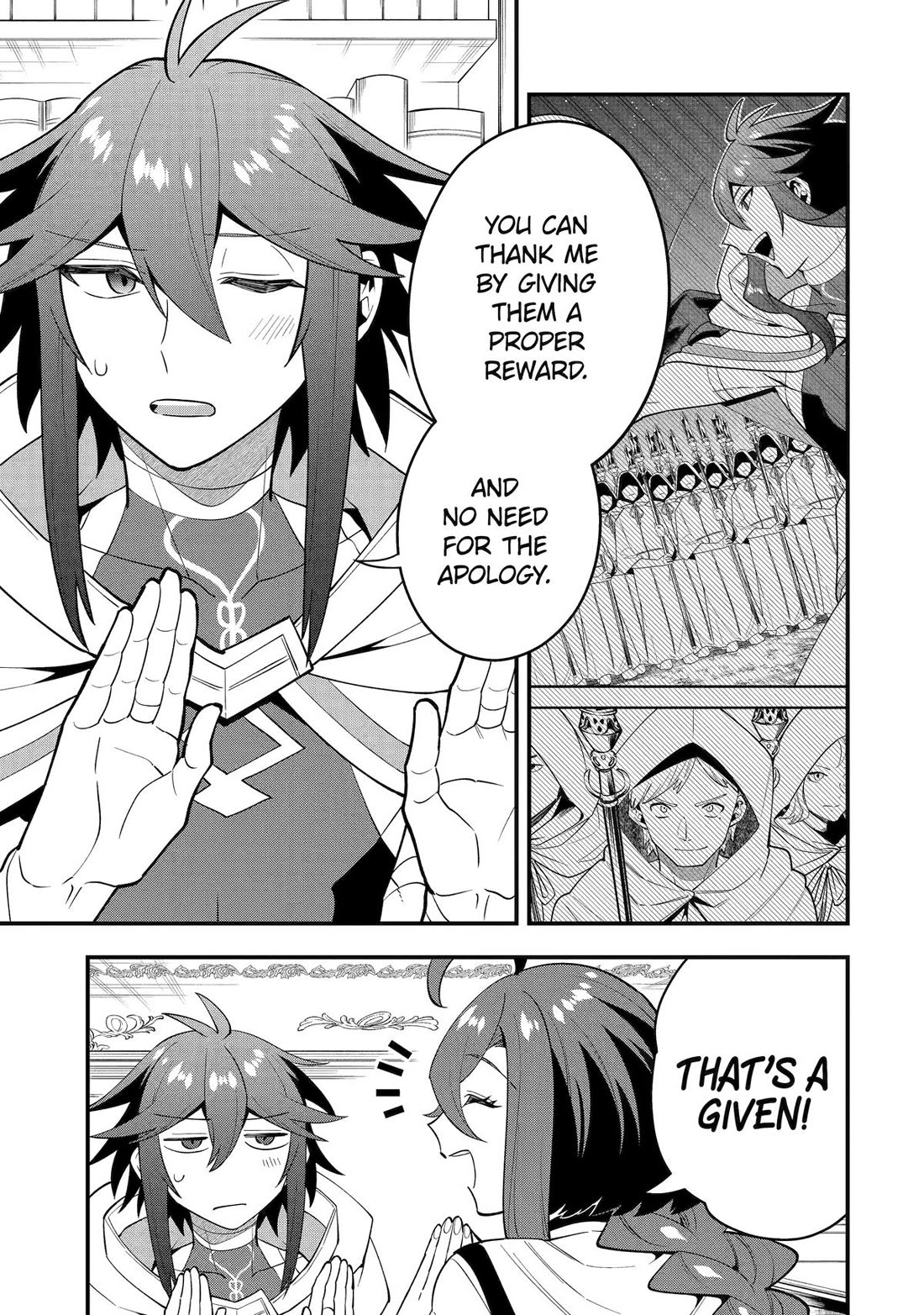 Kouryakuhon o Kushi Suru Saikyou no Mahoutsukai ~ meirei sa sero to wa Iwa Senai Oreryuu Mao Tobatsu Saizen Ruuto ~ chapter 64 page 22