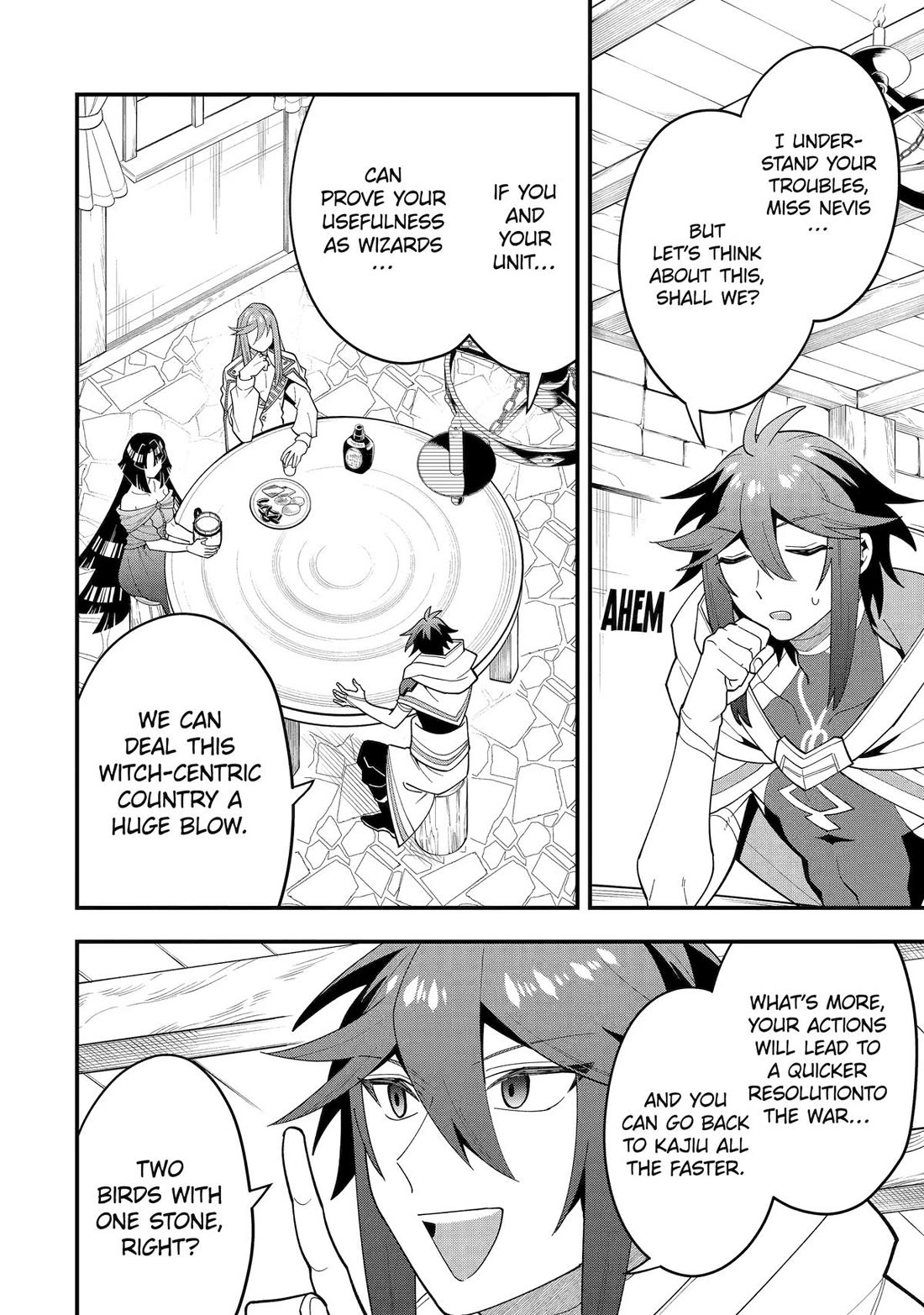 Kouryakuhon o Kushi Suru Saikyou no Mahoutsukai ~ meirei sa sero to wa Iwa Senai Oreryuu Mao Tobatsu Saizen Ruuto ~ chapter 65 page 12