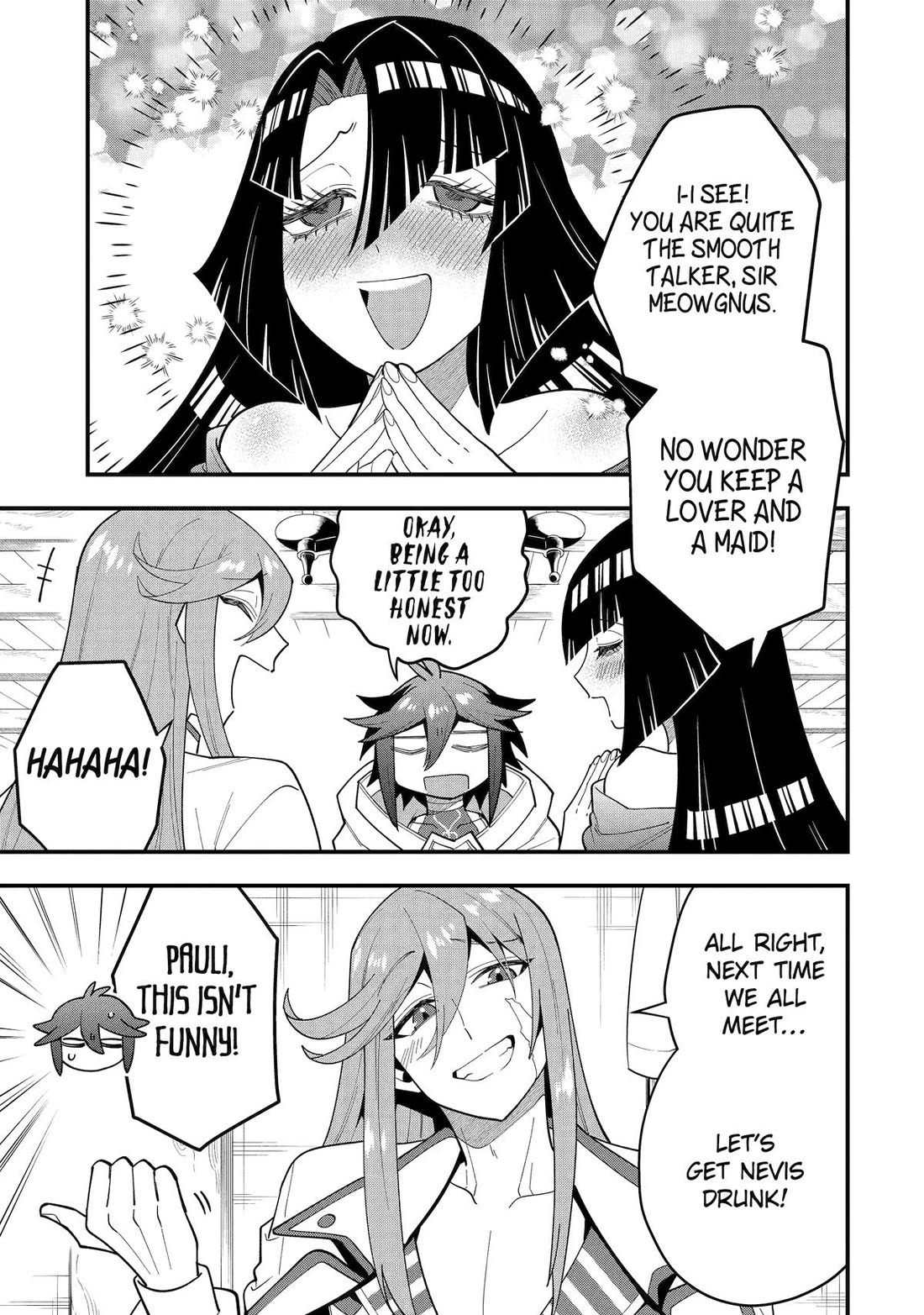 Kouryakuhon o Kushi Suru Saikyou no Mahoutsukai ~ meirei sa sero to wa Iwa Senai Oreryuu Mao Tobatsu Saizen Ruuto ~ chapter 65 page 13