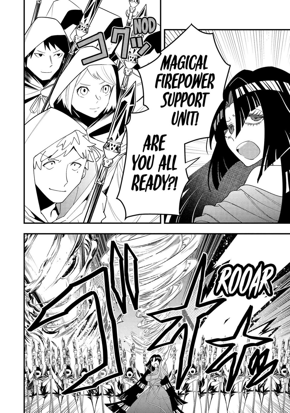 Kouryakuhon o Kushi Suru Saikyou no Mahoutsukai ~ meirei sa sero to wa Iwa Senai Oreryuu Mao Tobatsu Saizen Ruuto ~ chapter 65 page 16