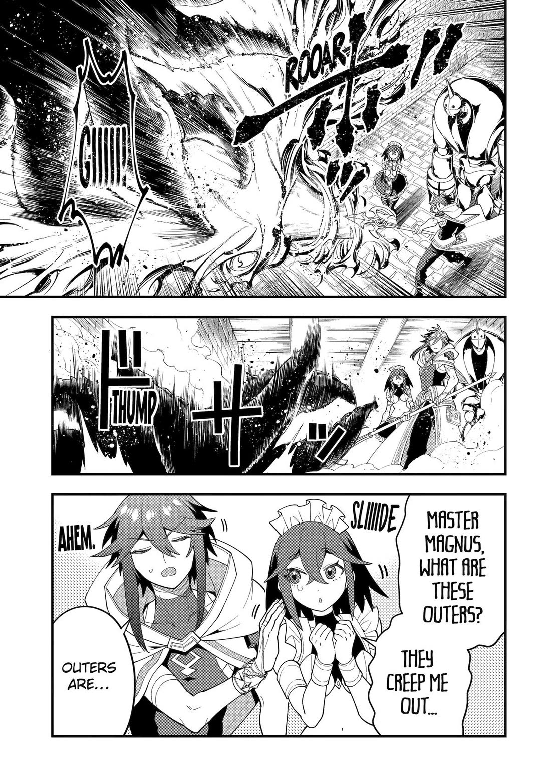 Kouryakuhon o Kushi Suru Saikyou no Mahoutsukai ~ meirei sa sero to wa Iwa Senai Oreryuu Mao Tobatsu Saizen Ruuto ~ chapter 65 page 23