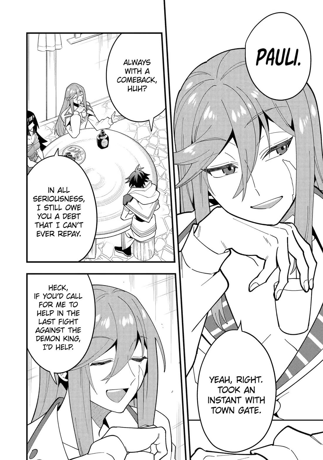 Kouryakuhon o Kushi Suru Saikyou no Mahoutsukai ~ meirei sa sero to wa Iwa Senai Oreryuu Mao Tobatsu Saizen Ruuto ~ chapter 65 page 4