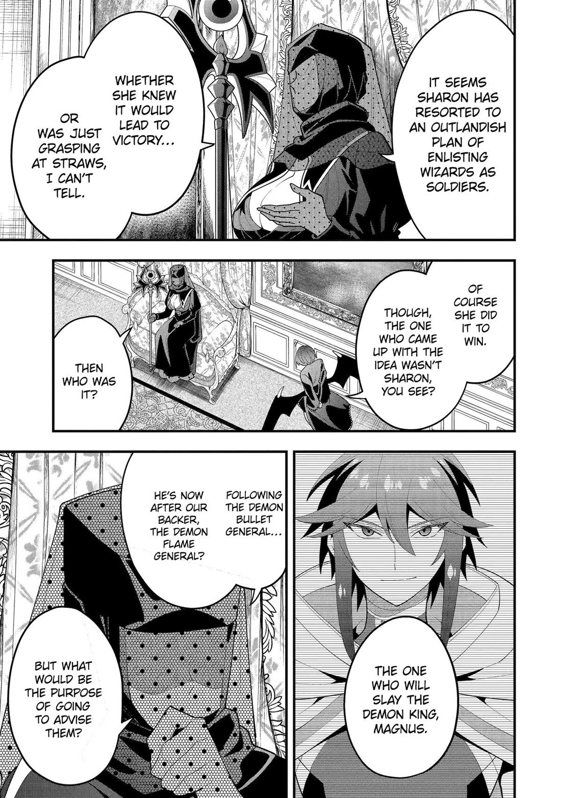 Kouryakuhon o Kushi Suru Saikyou no Mahoutsukai ~ meirei sa sero to wa Iwa Senai Oreryuu Mao Tobatsu Saizen Ruuto ~ chapter 66 page 23