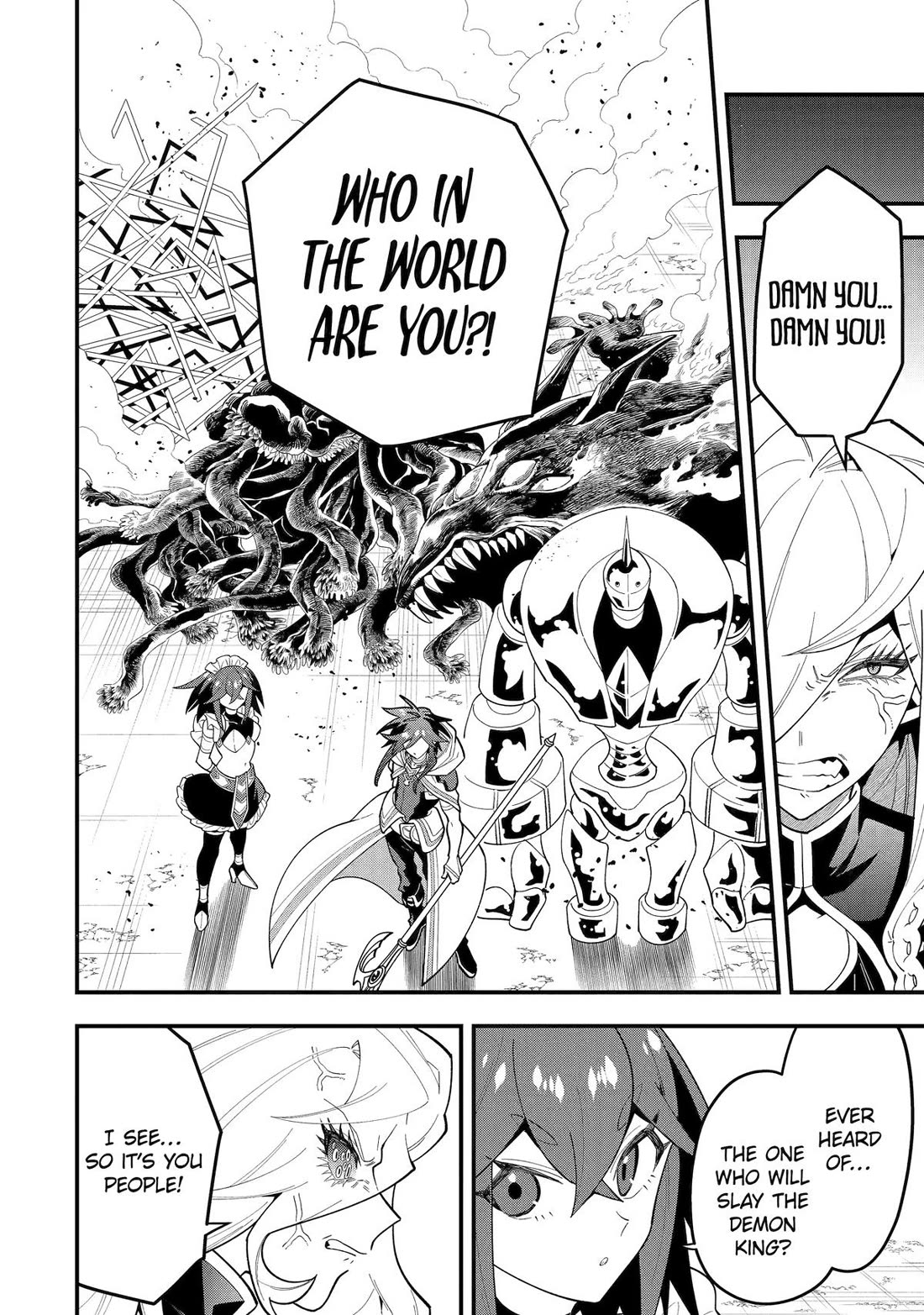 Kouryakuhon o Kushi Suru Saikyou no Mahoutsukai ~ meirei sa sero to wa Iwa Senai Oreryuu Mao Tobatsu Saizen Ruuto ~ chapter 66 page 8