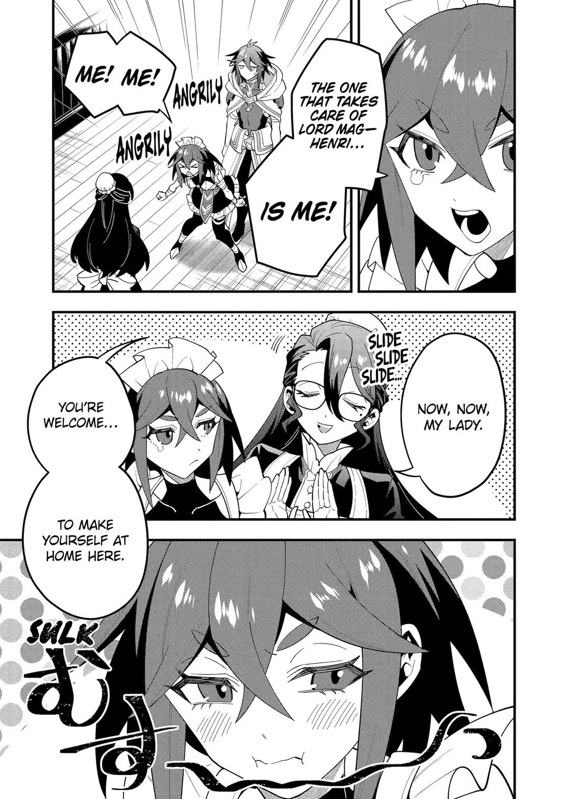 Kouryakuhon o Kushi Suru Saikyou no Mahoutsukai ~ meirei sa sero to wa Iwa Senai Oreryuu Mao Tobatsu Saizen Ruuto ~ chapter 67 page 5