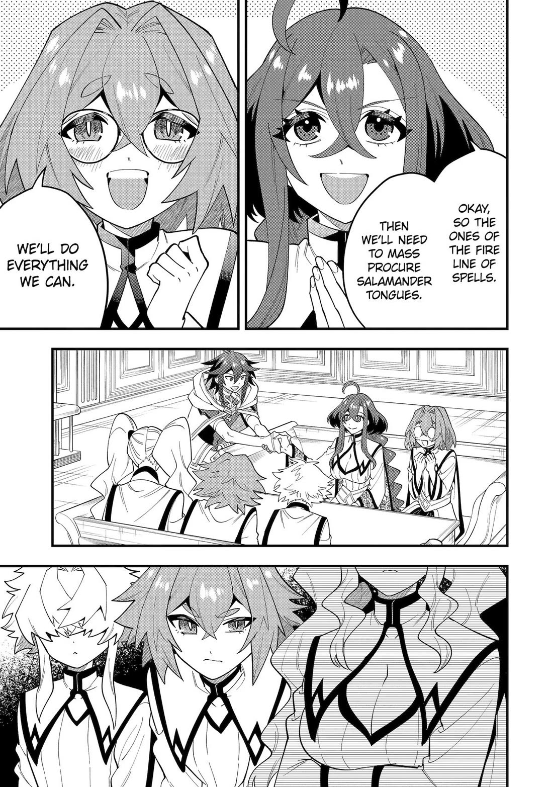 Kouryakuhon o Kushi Suru Saikyou no Mahoutsukai ~ meirei sa sero to wa Iwa Senai Oreryuu Mao Tobatsu Saizen Ruuto ~ chapter 68 page 23