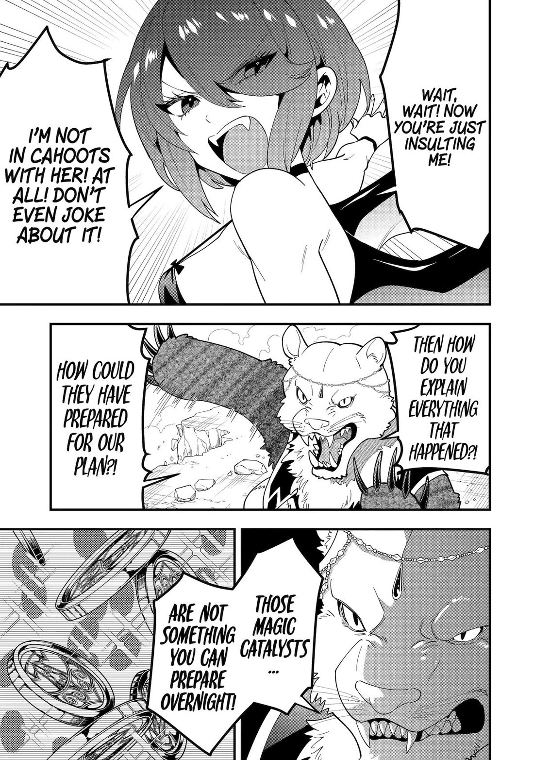 Kouryakuhon o Kushi Suru Saikyou no Mahoutsukai ~ meirei sa sero to wa Iwa Senai Oreryuu Mao Tobatsu Saizen Ruuto ~ chapter 69 page 19