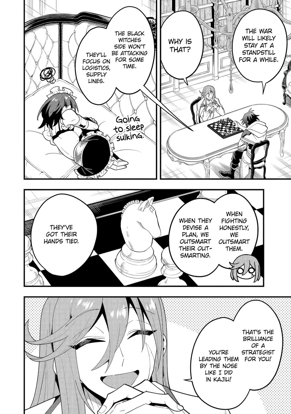 Kouryakuhon o Kushi Suru Saikyou no Mahoutsukai ~ meirei sa sero to wa Iwa Senai Oreryuu Mao Tobatsu Saizen Ruuto ~ chapter 70 page 6