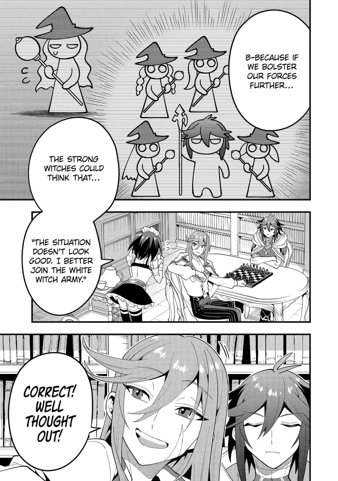 Kouryakuhon o Kushi Suru Saikyou no Mahoutsukai ~ meirei sa sero to wa Iwa Senai Oreryuu Mao Tobatsu Saizen Ruuto ~ chapter 71 page 3
