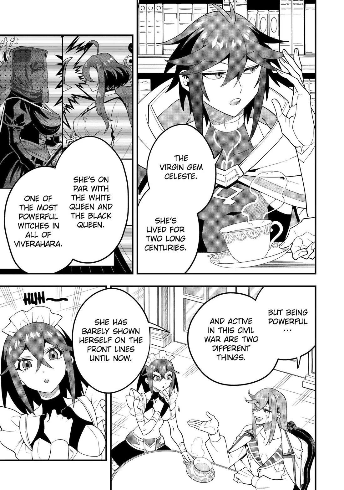 Kouryakuhon o Kushi Suru Saikyou no Mahoutsukai ~ meirei sa sero to wa Iwa Senai Oreryuu Mao Tobatsu Saizen Ruuto ~ chapter 71 page 9