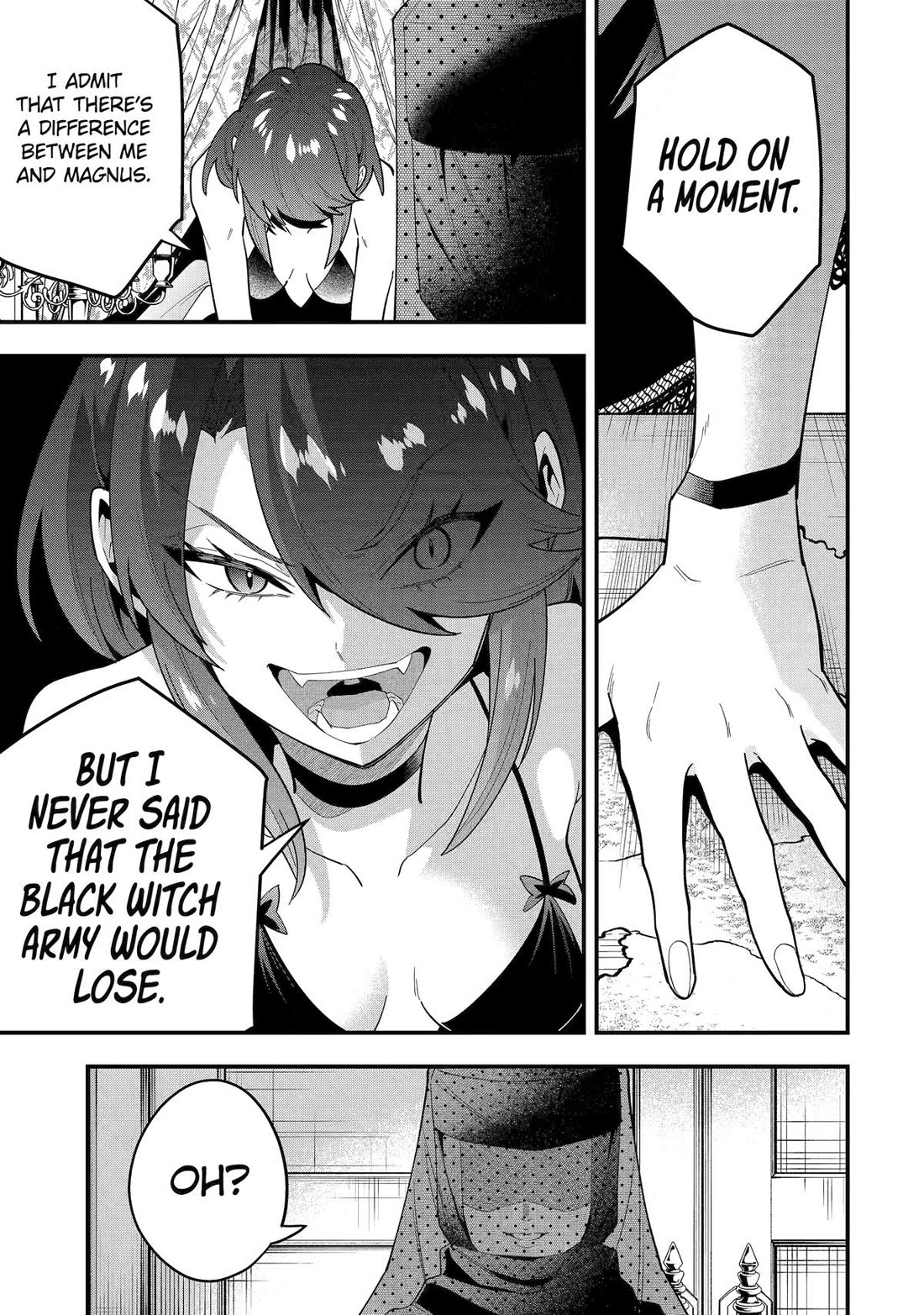 Kouryakuhon o Kushi Suru Saikyou no Mahoutsukai ~ meirei sa sero to wa Iwa Senai Oreryuu Mao Tobatsu Saizen Ruuto ~ chapter 72 page 13