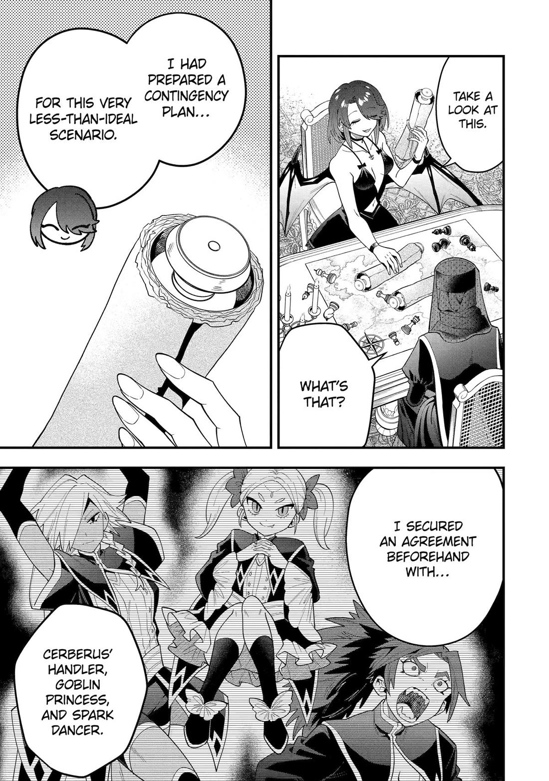Kouryakuhon o Kushi Suru Saikyou no Mahoutsukai ~ meirei sa sero to wa Iwa Senai Oreryuu Mao Tobatsu Saizen Ruuto ~ chapter 72 page 19