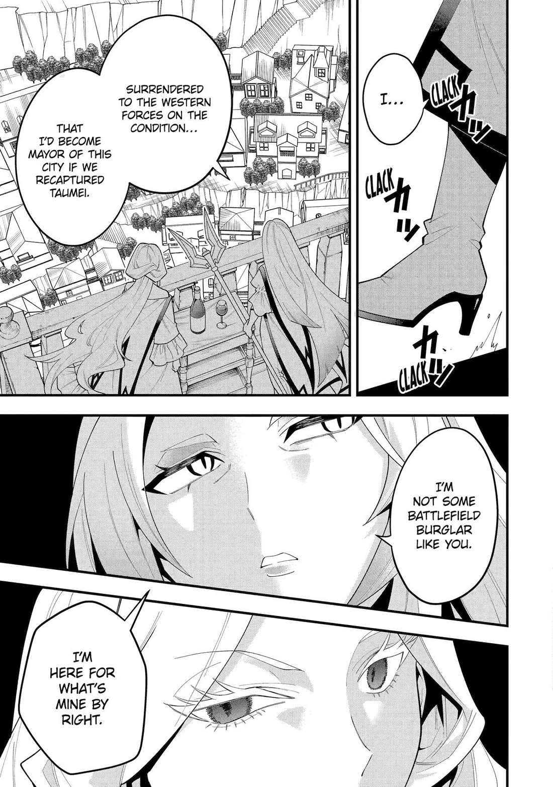 Kouryakuhon o Kushi Suru Saikyou no Mahoutsukai ~ meirei sa sero to wa Iwa Senai Oreryuu Mao Tobatsu Saizen Ruuto ~ chapter 72 page 25