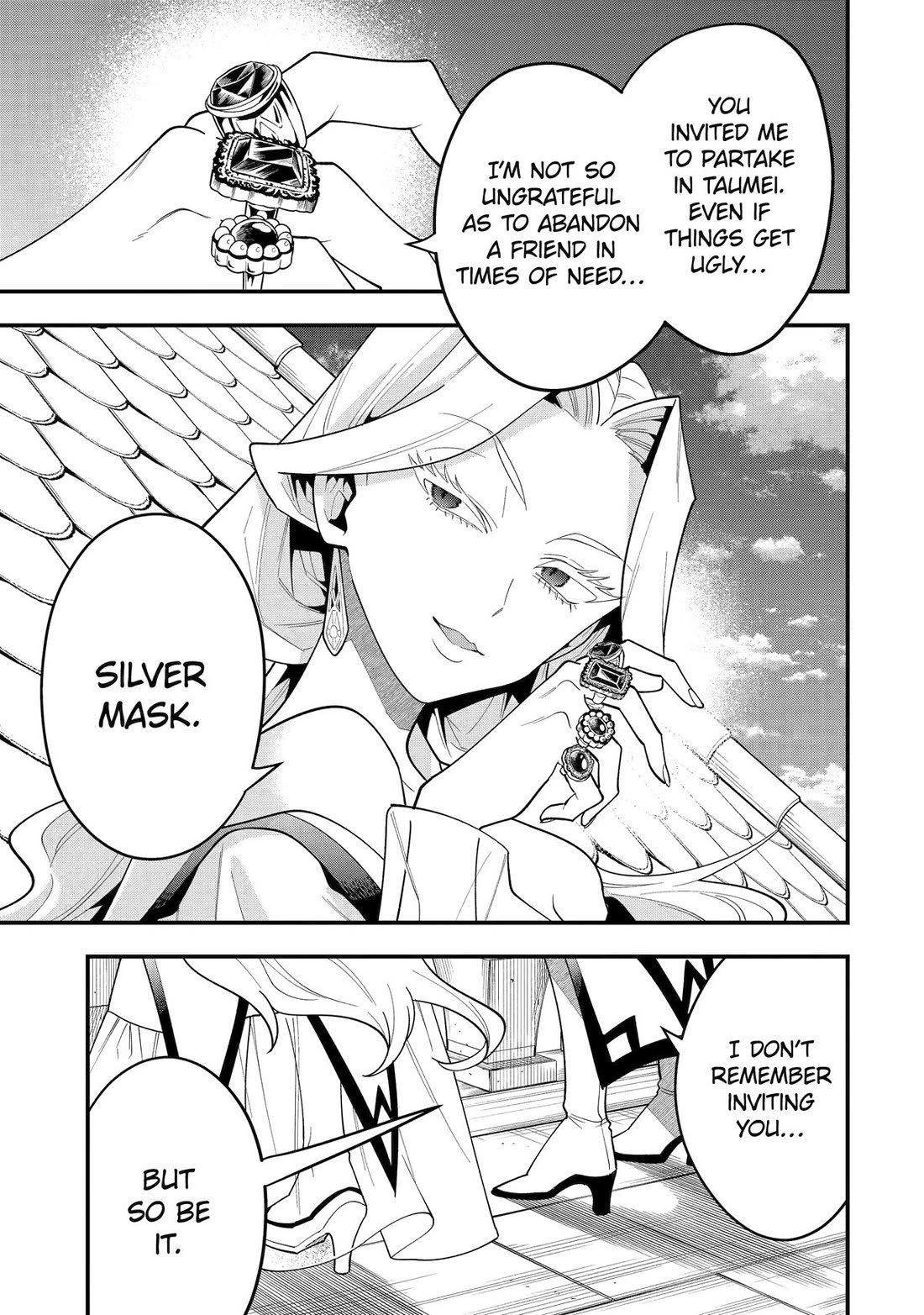 Kouryakuhon o Kushi Suru Saikyou no Mahoutsukai ~ meirei sa sero to wa Iwa Senai Oreryuu Mao Tobatsu Saizen Ruuto ~ chapter 72 page 35