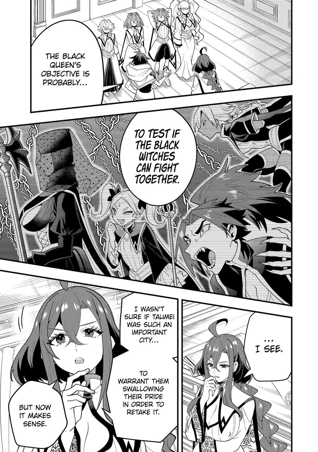 Kouryakuhon o Kushi Suru Saikyou no Mahoutsukai ~ meirei sa sero to wa Iwa Senai Oreryuu Mao Tobatsu Saizen Ruuto ~ chapter 73 page 15