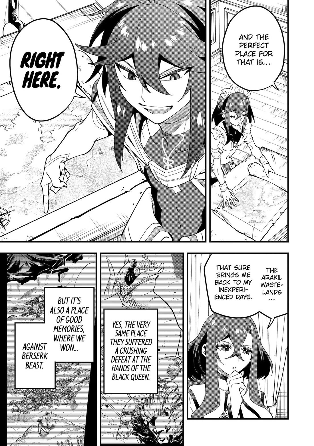 Kouryakuhon o Kushi Suru Saikyou no Mahoutsukai ~ meirei sa sero to wa Iwa Senai Oreryuu Mao Tobatsu Saizen Ruuto ~ chapter 73 page 27