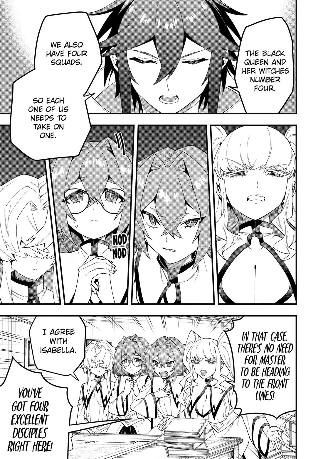 Kouryakuhon o Kushi Suru Saikyou no Mahoutsukai ~ meirei sa sero to wa Iwa Senai Oreryuu Mao Tobatsu Saizen Ruuto ~ chapter 73 page 29