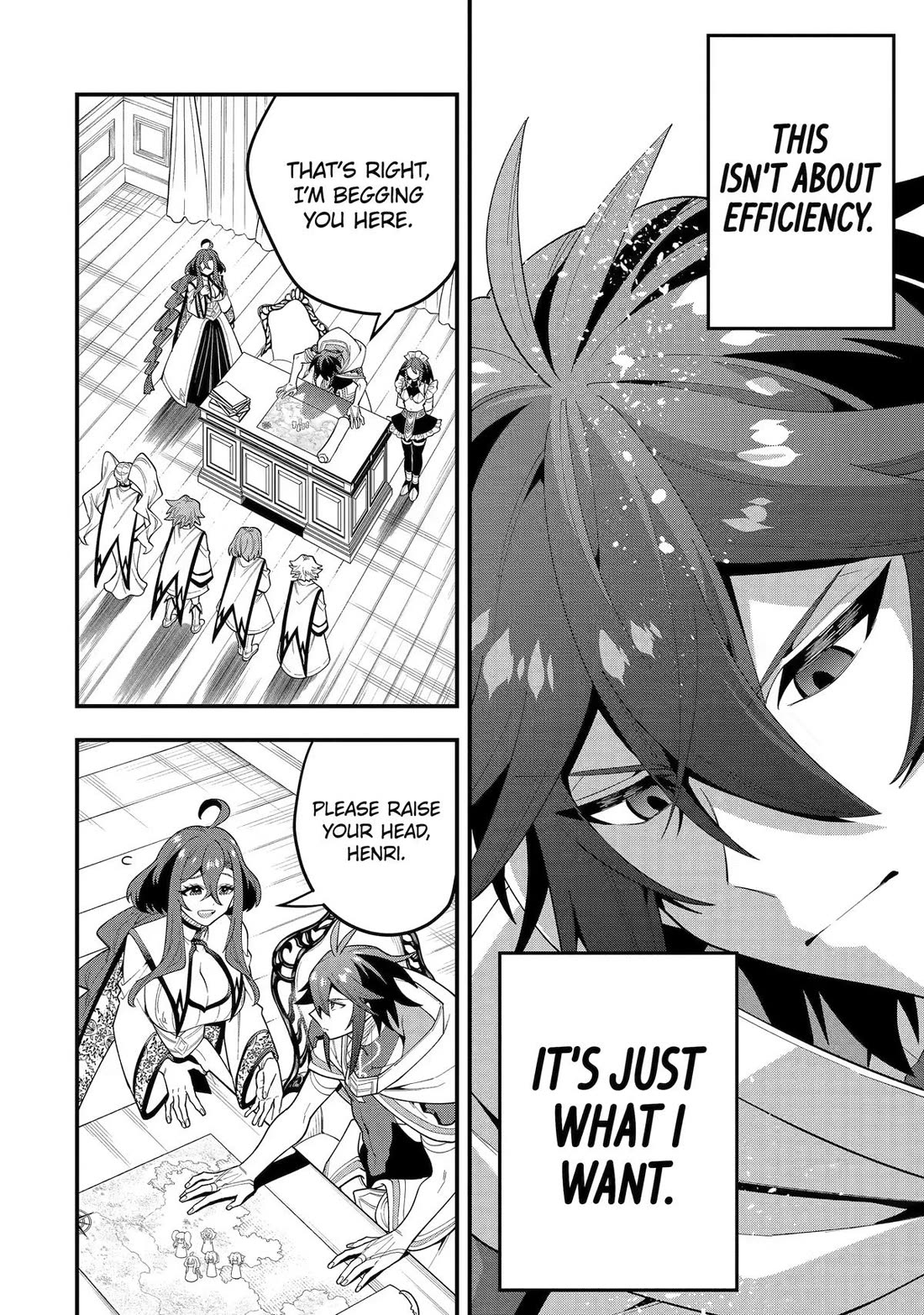 Kouryakuhon o Kushi Suru Saikyou no Mahoutsukai ~ meirei sa sero to wa Iwa Senai Oreryuu Mao Tobatsu Saizen Ruuto ~ chapter 73 page 40