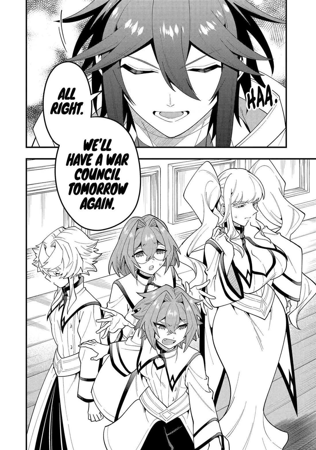 Kouryakuhon o Kushi Suru Saikyou no Mahoutsukai ~ meirei sa sero to wa Iwa Senai Oreryuu Mao Tobatsu Saizen Ruuto ~ chapter 73 page 42