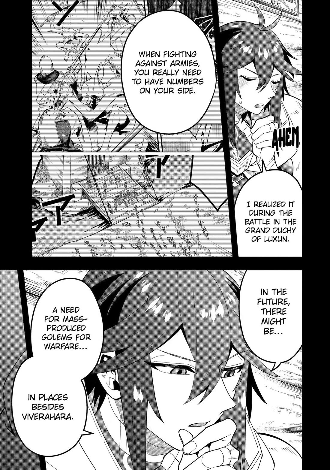 Kouryakuhon o Kushi Suru Saikyou no Mahoutsukai ~ meirei sa sero to wa Iwa Senai Oreryuu Mao Tobatsu Saizen Ruuto ~ chapter 74 page 37