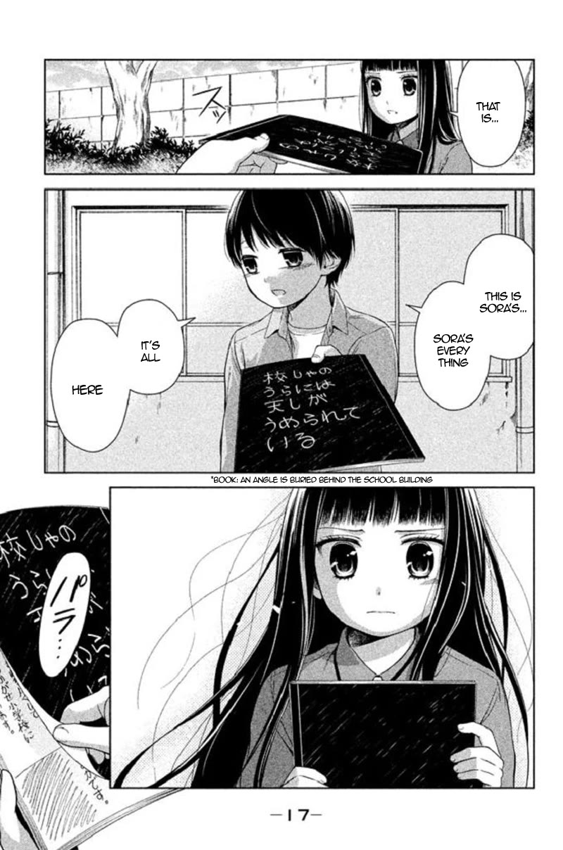 Kousha no Ura ni wa Tenshi ga Umerarete Iru chapter 17 page 18
