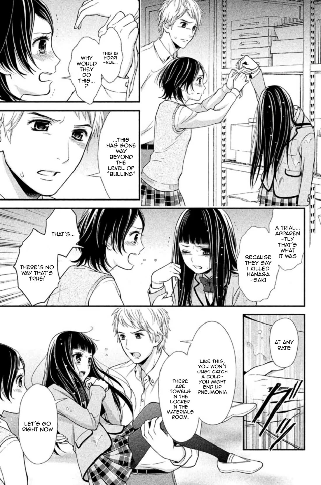Kousha no Ura ni wa Tenshi ga Umerarete Iru chapter 23 page 28
