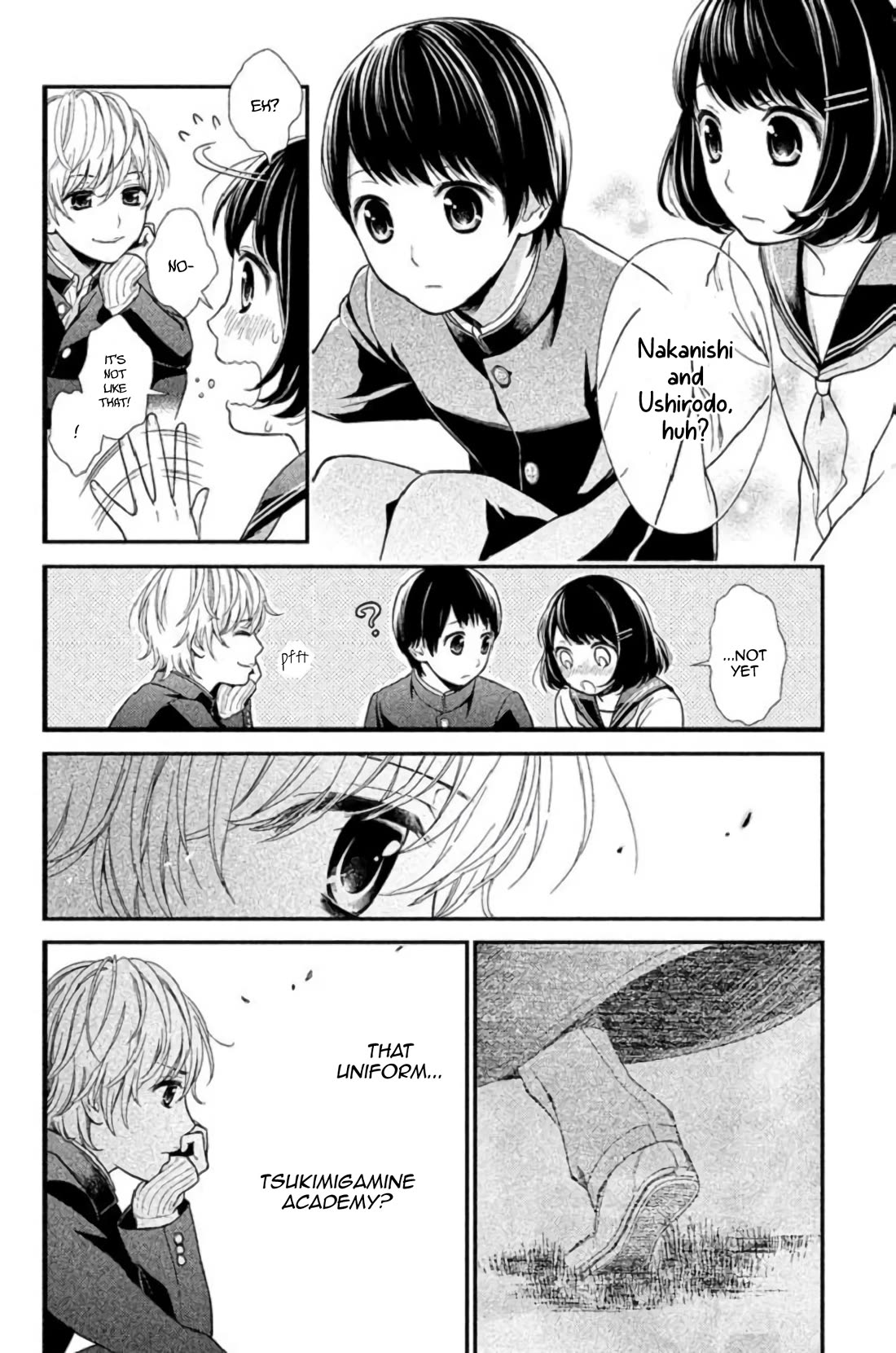 Kousha no Ura ni wa Tenshi ga Umerarete Iru chapter 23 page 35