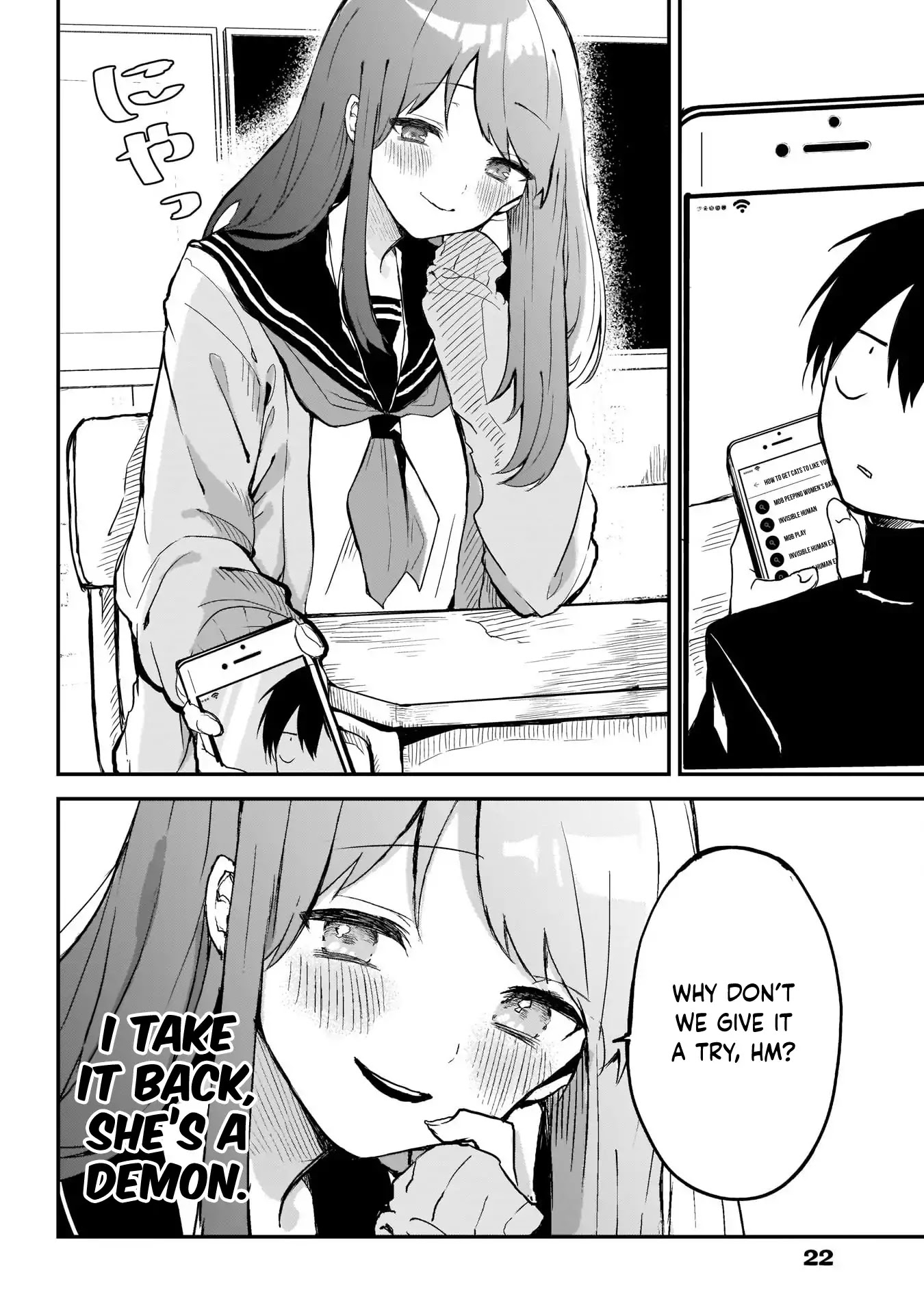 Kubo-san Doesn't Leave Me Be (a Mob) chapter 1 page 10